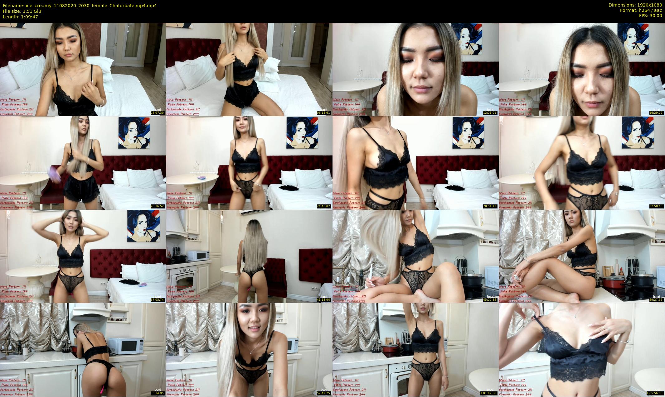 ice_creamy — 70 minute Chaturbate female cam show recording, 1080p, Aug 11, 2020