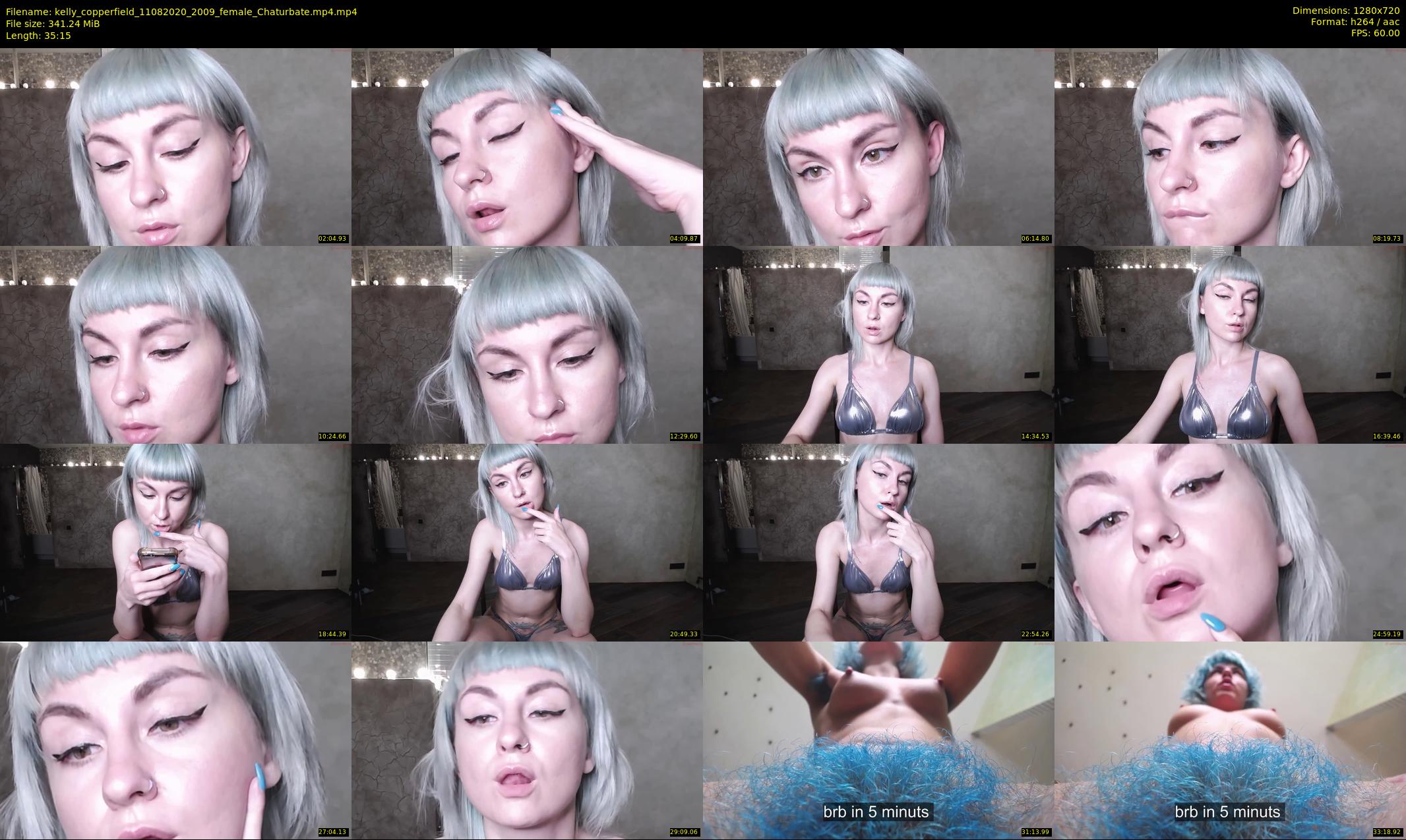 kelly_copperfield — 36 minute Chaturbate female cam show recording, 720p, Aug 11, 2020