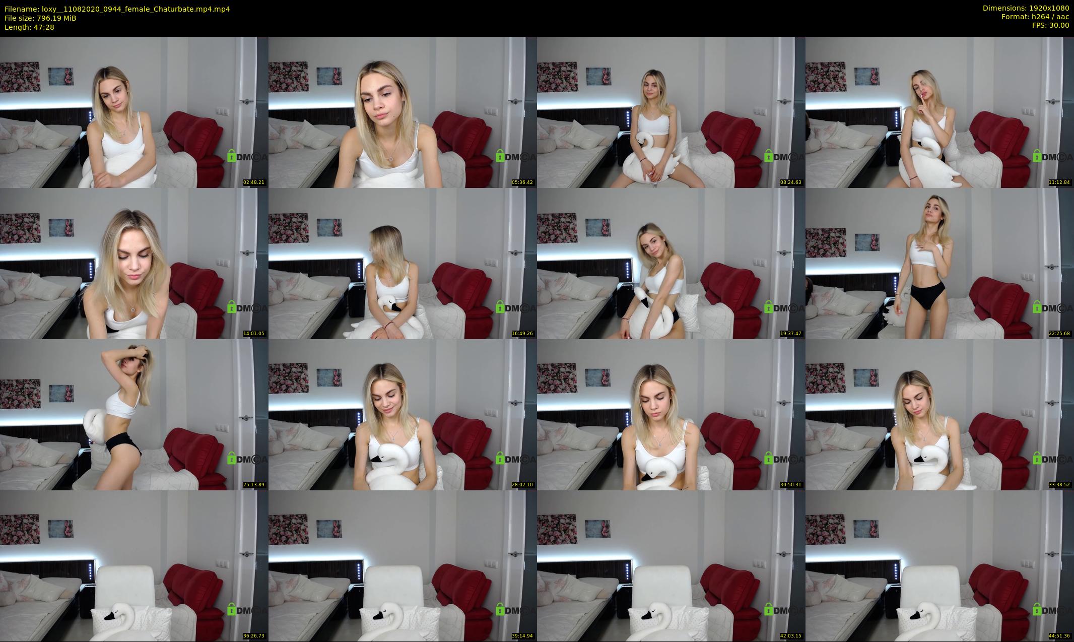 loxy_ — 48 minute Chaturbate female cam show recording, 1080p, Aug 11, 2020