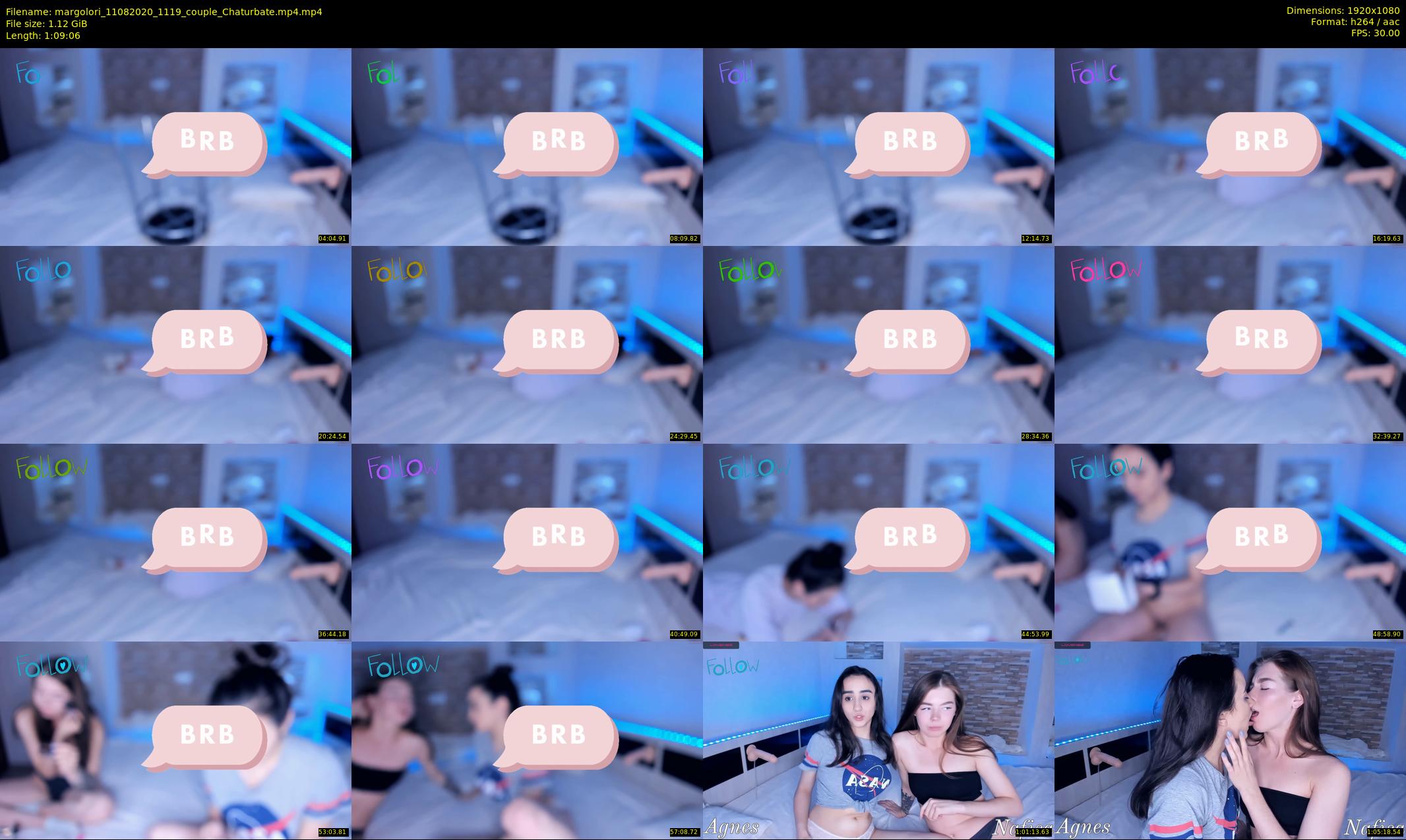 margolori — 70 minute Chaturbate couple cam show recording, 1080p, Aug 11, 2020