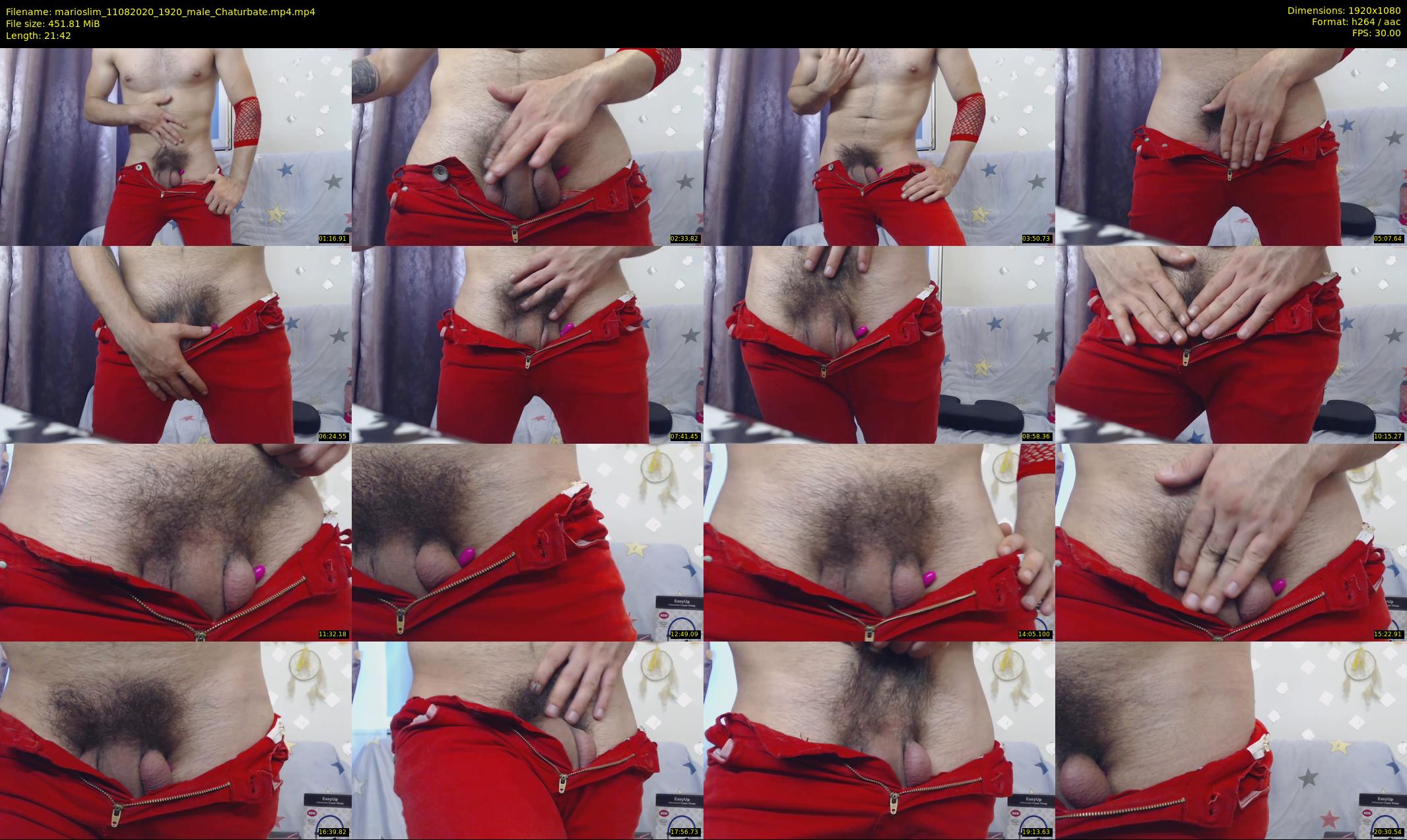 marioslim — 22 minute Chaturbate male cam show recording, 1080p, Aug 11, 2020