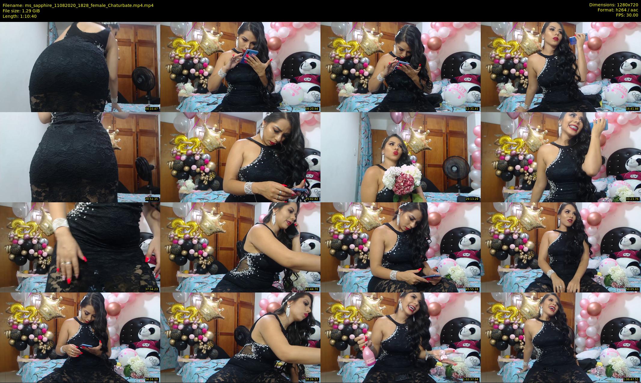 ms_sapphire — 71 minute Chaturbate female cam show recording, 720p, Aug 11, 2020