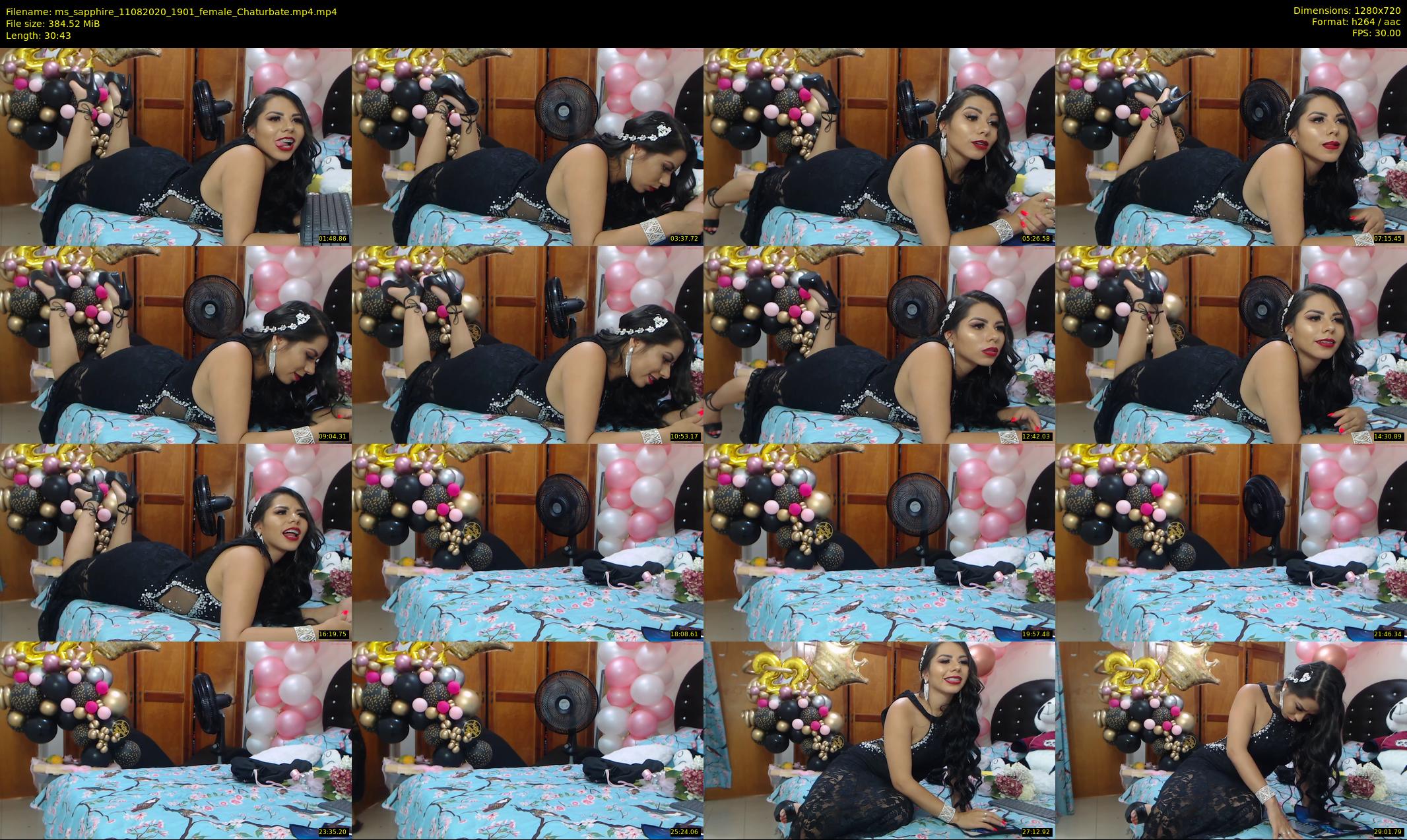 ms_sapphire — 31 minute Chaturbate female cam show recording, 720p, Aug 11, 2020