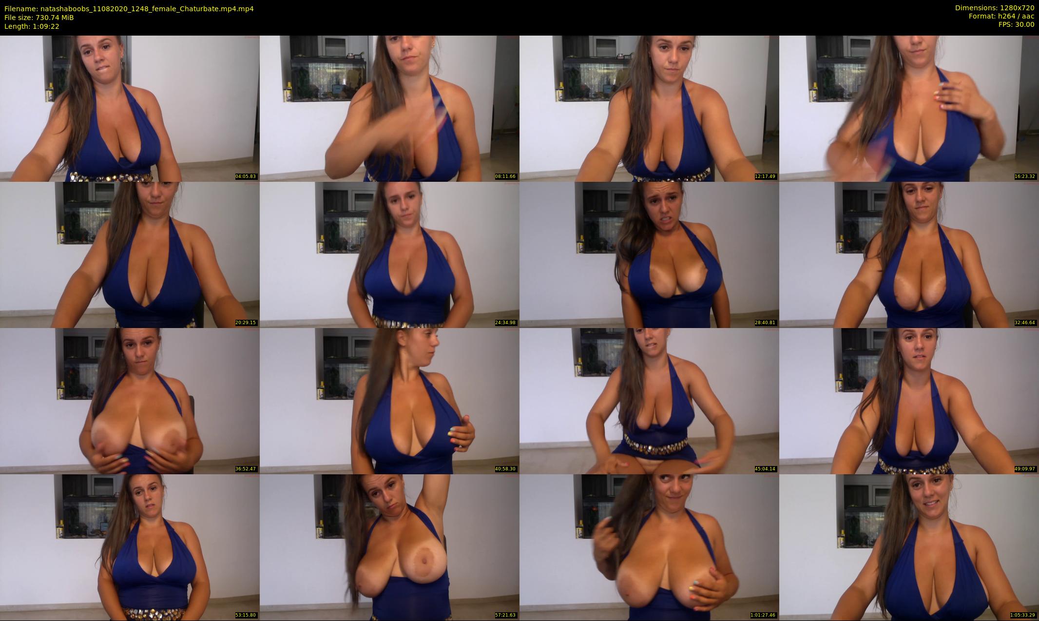 natashaboobs — 70 minute Chaturbate female cam show recording, 720p, Aug 11, 2020