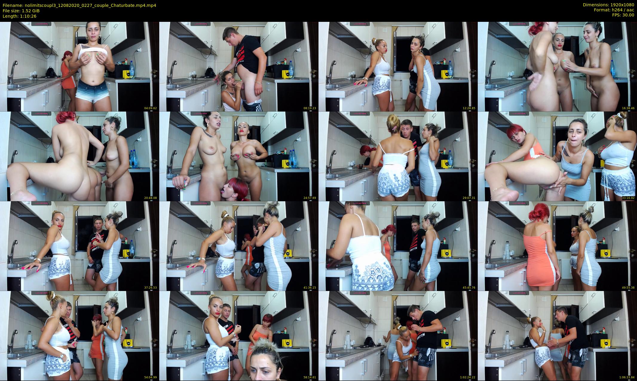 nolimitscoupl3 — 71 minute Chaturbate couple cam show recording, 1080p, Aug 12, 2020