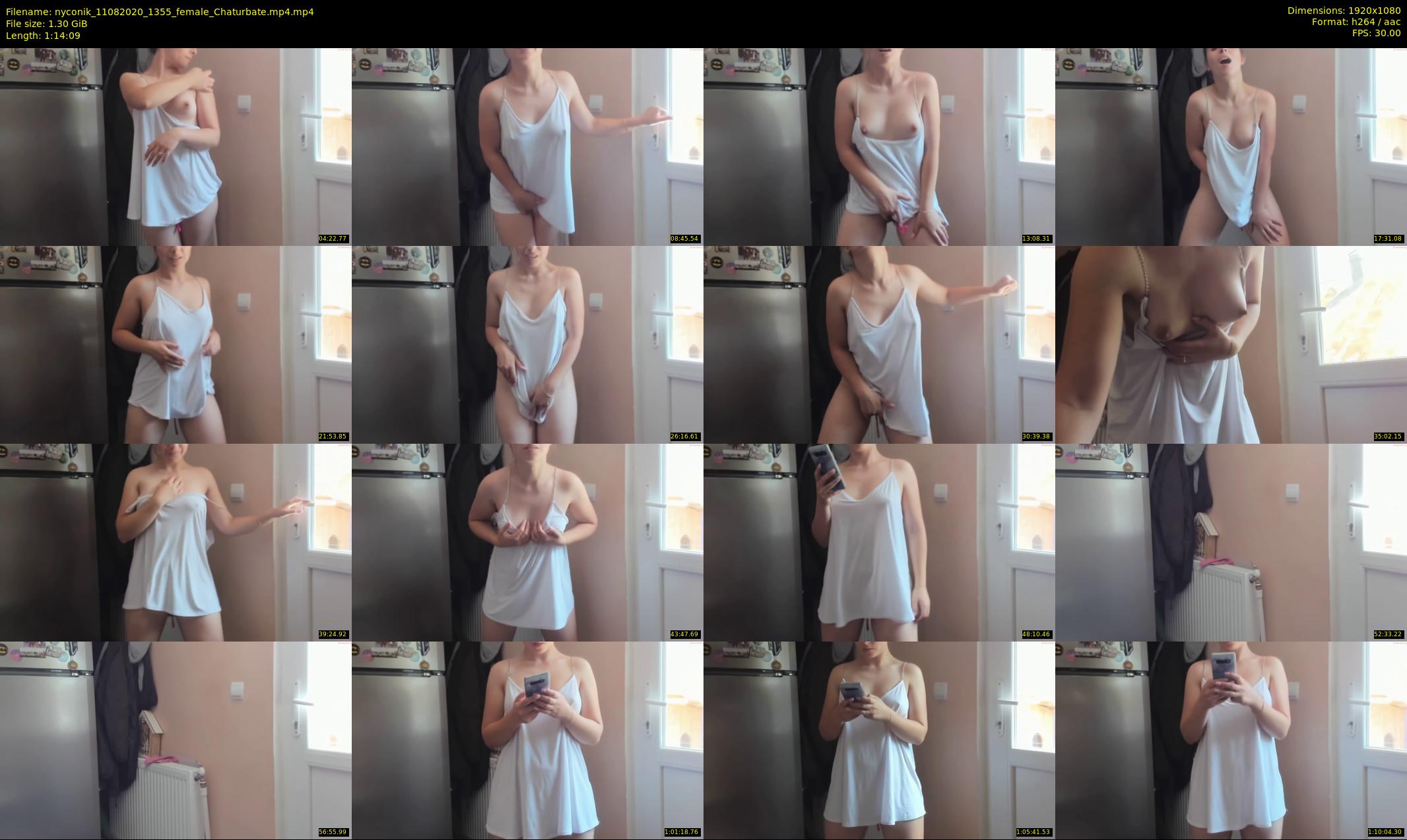 nyconik — 75 minute Chaturbate female cam show recording, 1080p, Aug 11, 2020