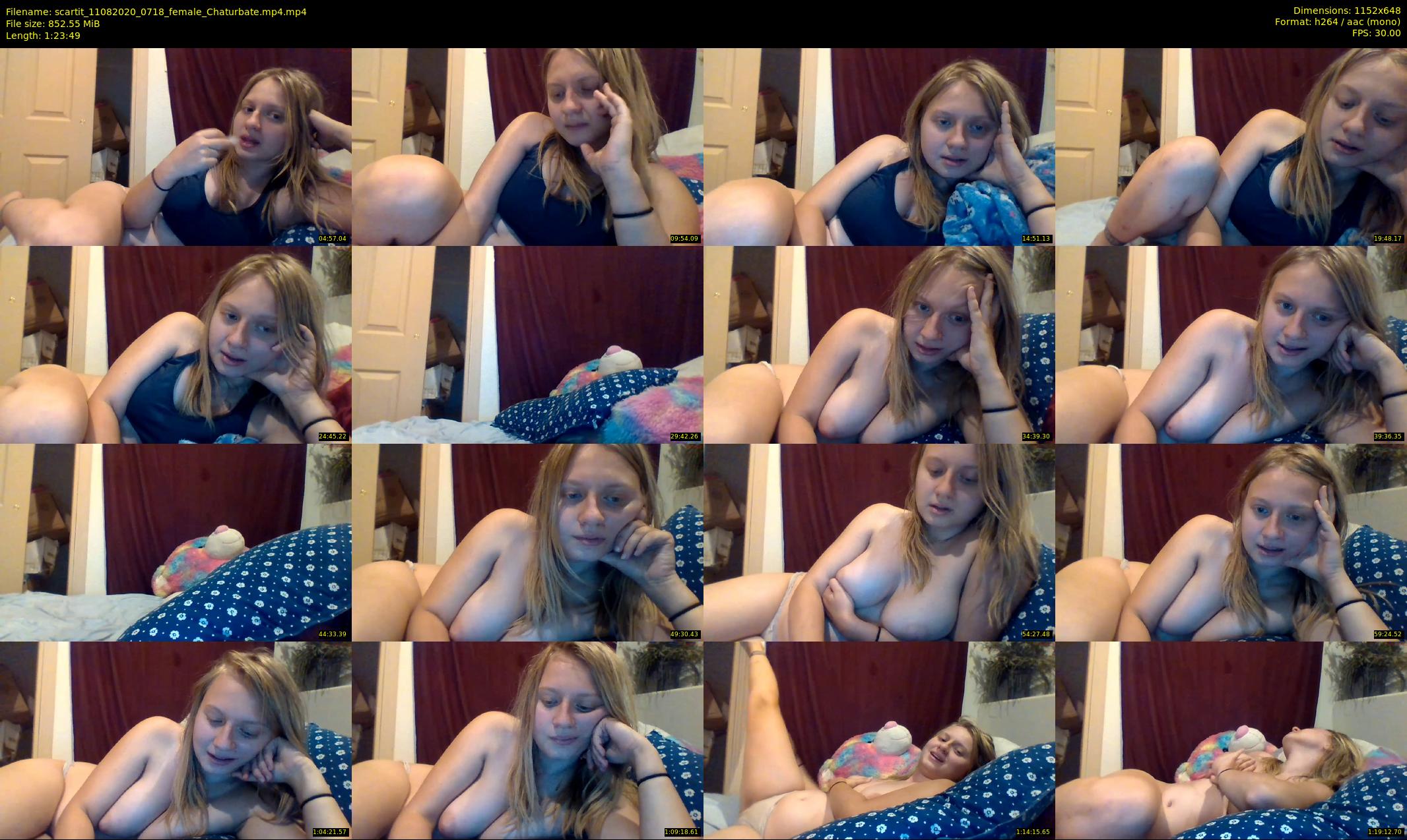 scartit — 84 minute Chaturbate female cam show recording, 480p, Aug 11, 2020
