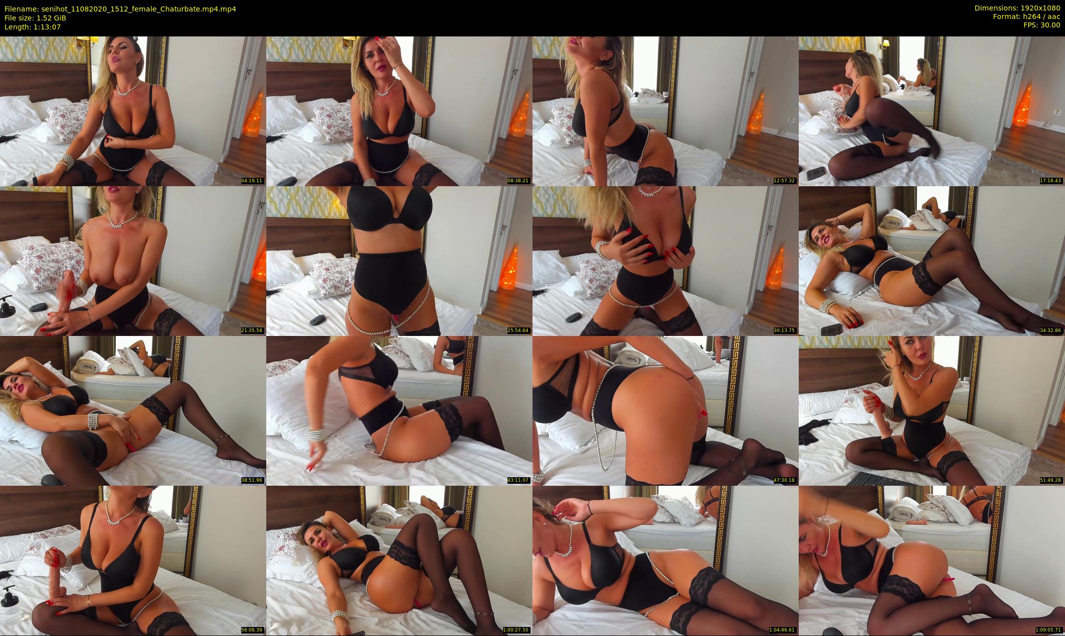 senihot — 74 minute Chaturbate female cam show recording, 1080p, Aug 11, 2020