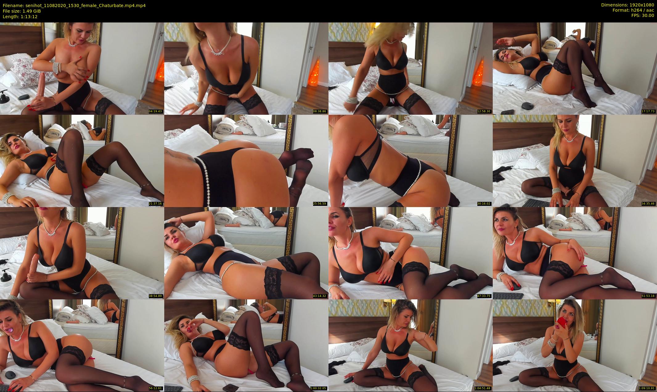 senihot — 74 minute Chaturbate female cam show recording, 1080p, Aug 11, 2020