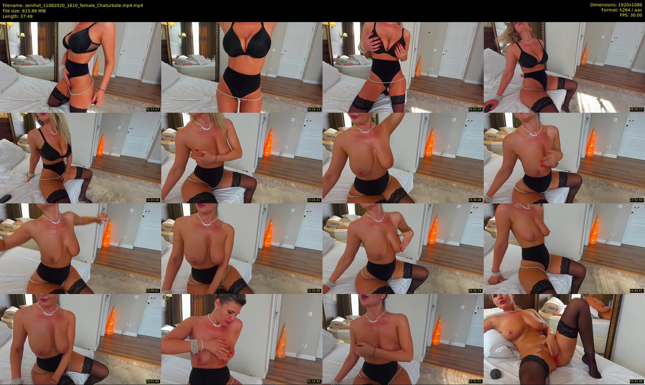 senihot — 38 minute Chaturbate female cam show recording, 1080p, Aug 11, 2020