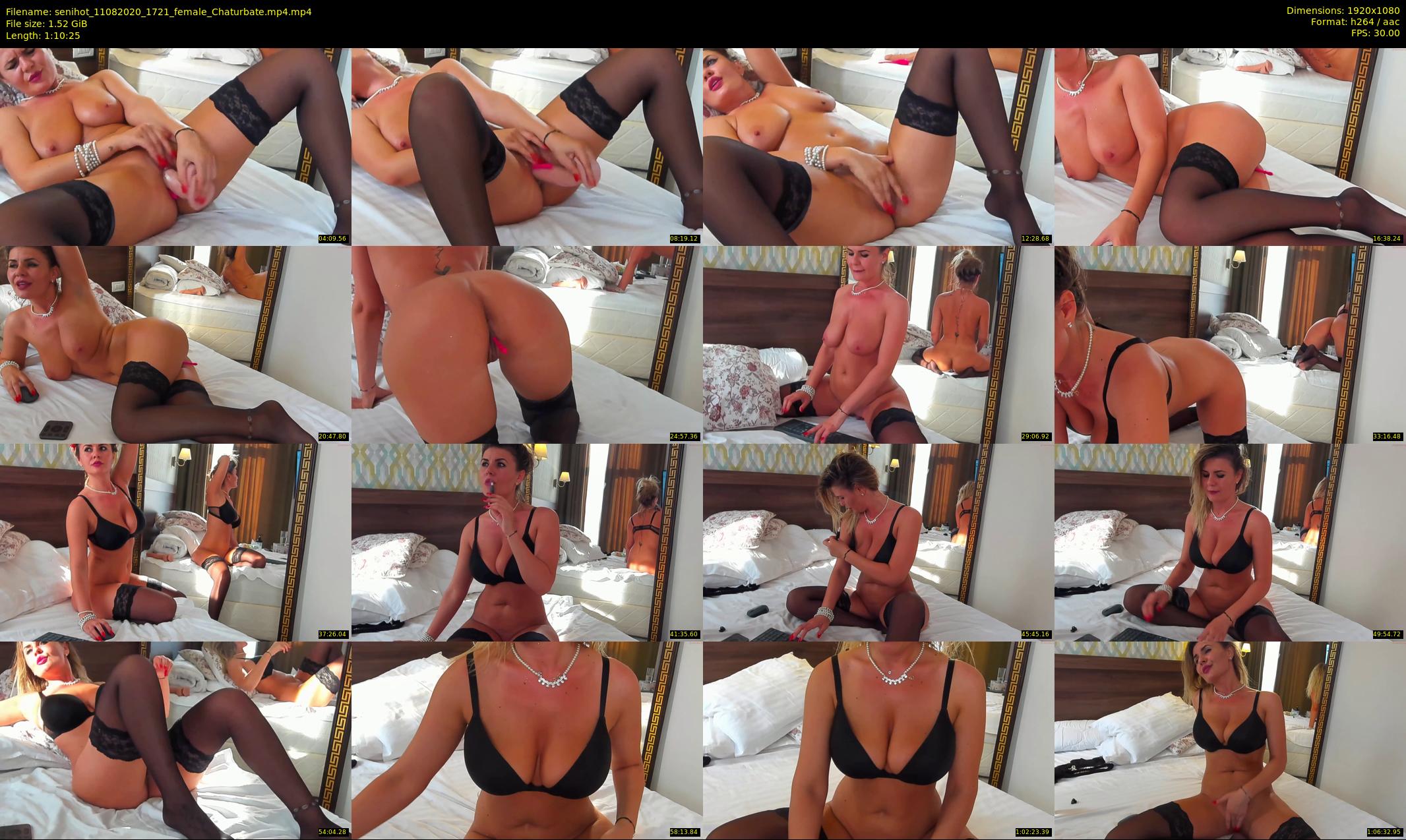 senihot — 71 minute Chaturbate female cam show recording, 1080p, Aug 11, 2020