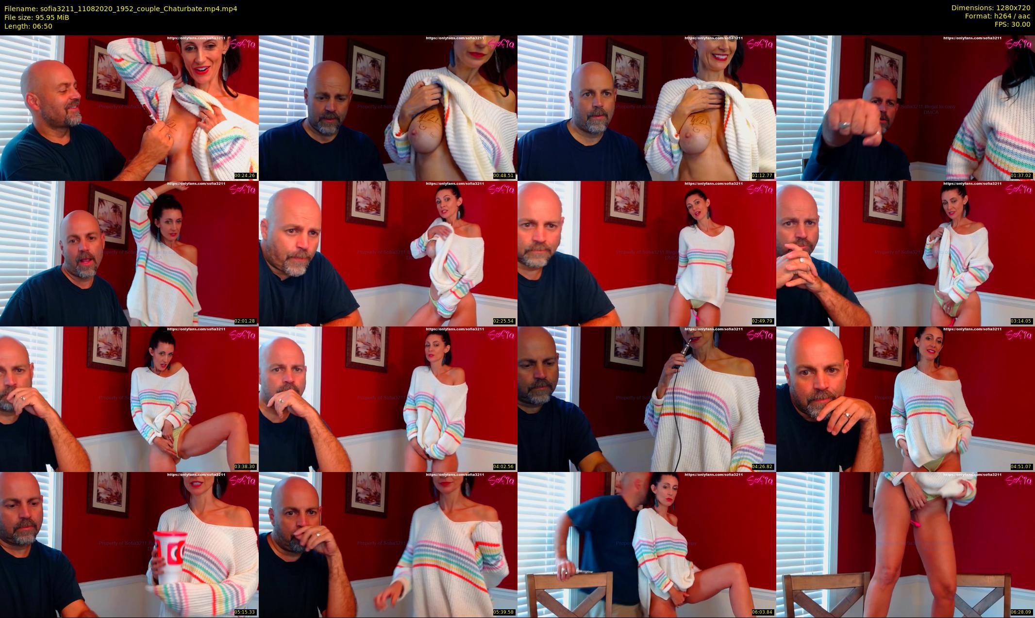 sofia3211 — 7 minute Chaturbate couple cam show recording, 720p, Aug 11, 2020