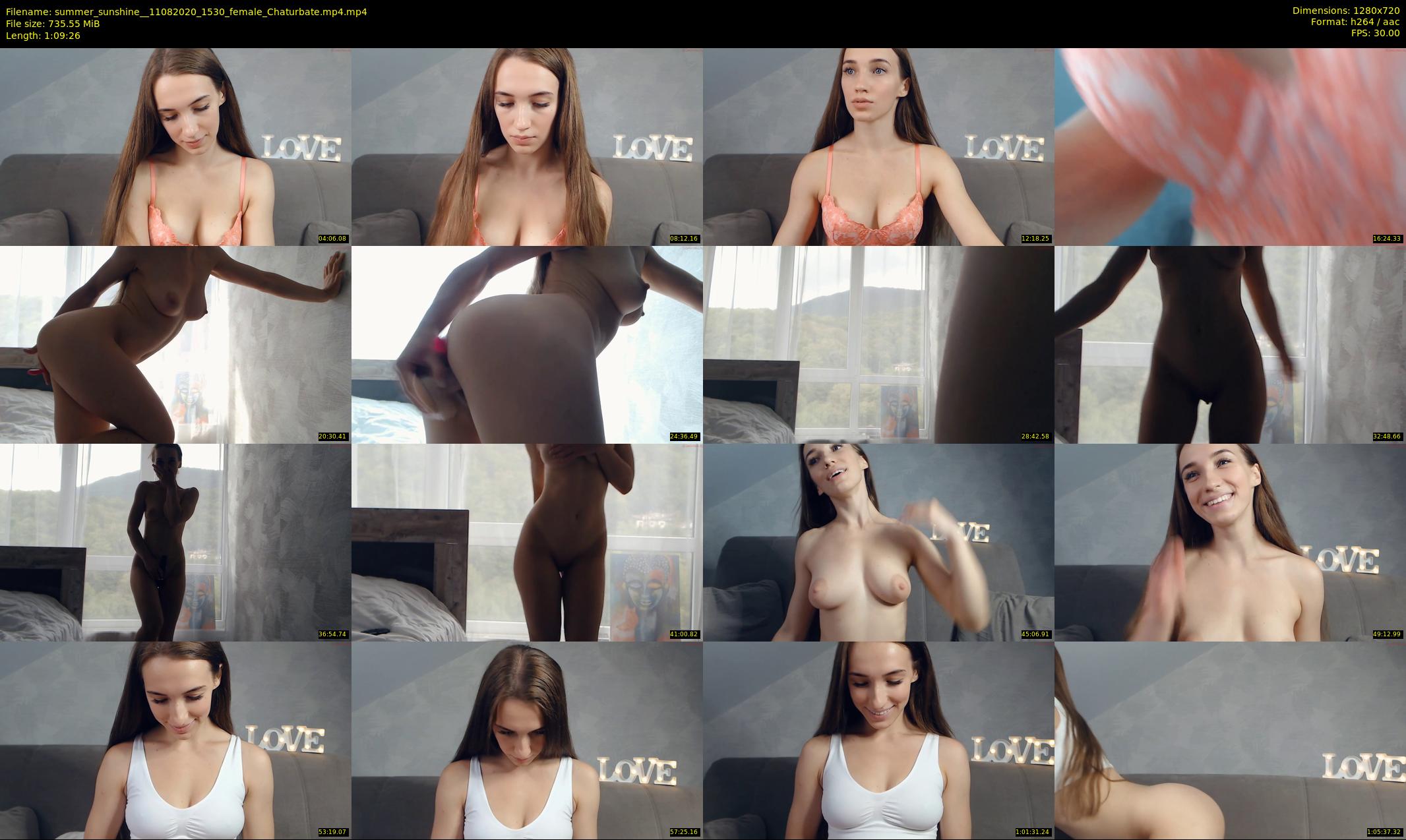 summer_sunshine_ — 70 minute Chaturbate female cam show recording, 720p, Aug 11, 2020