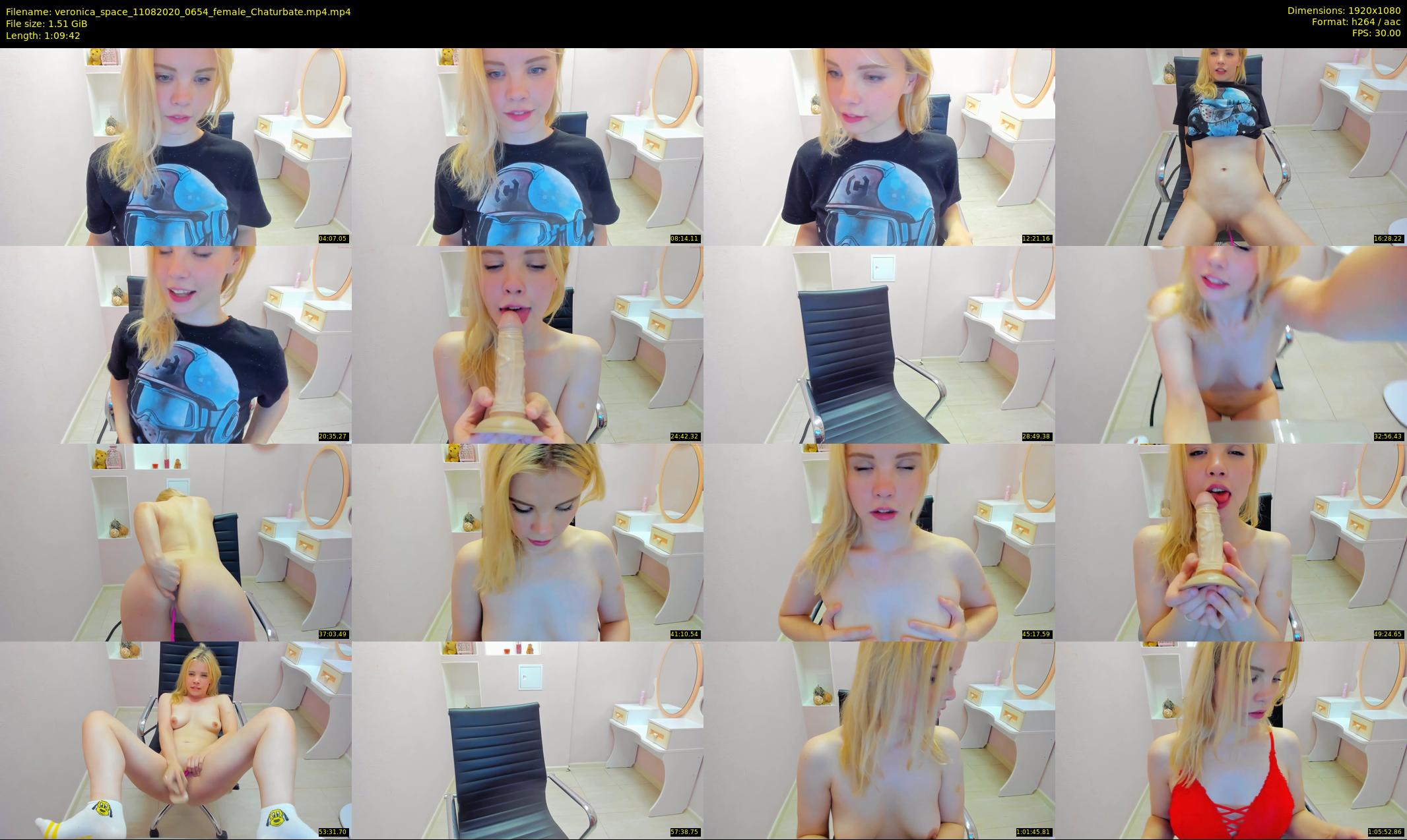 veronica_space — 70 minute Chaturbate female cam show recording, 1080p, Aug 11, 2020