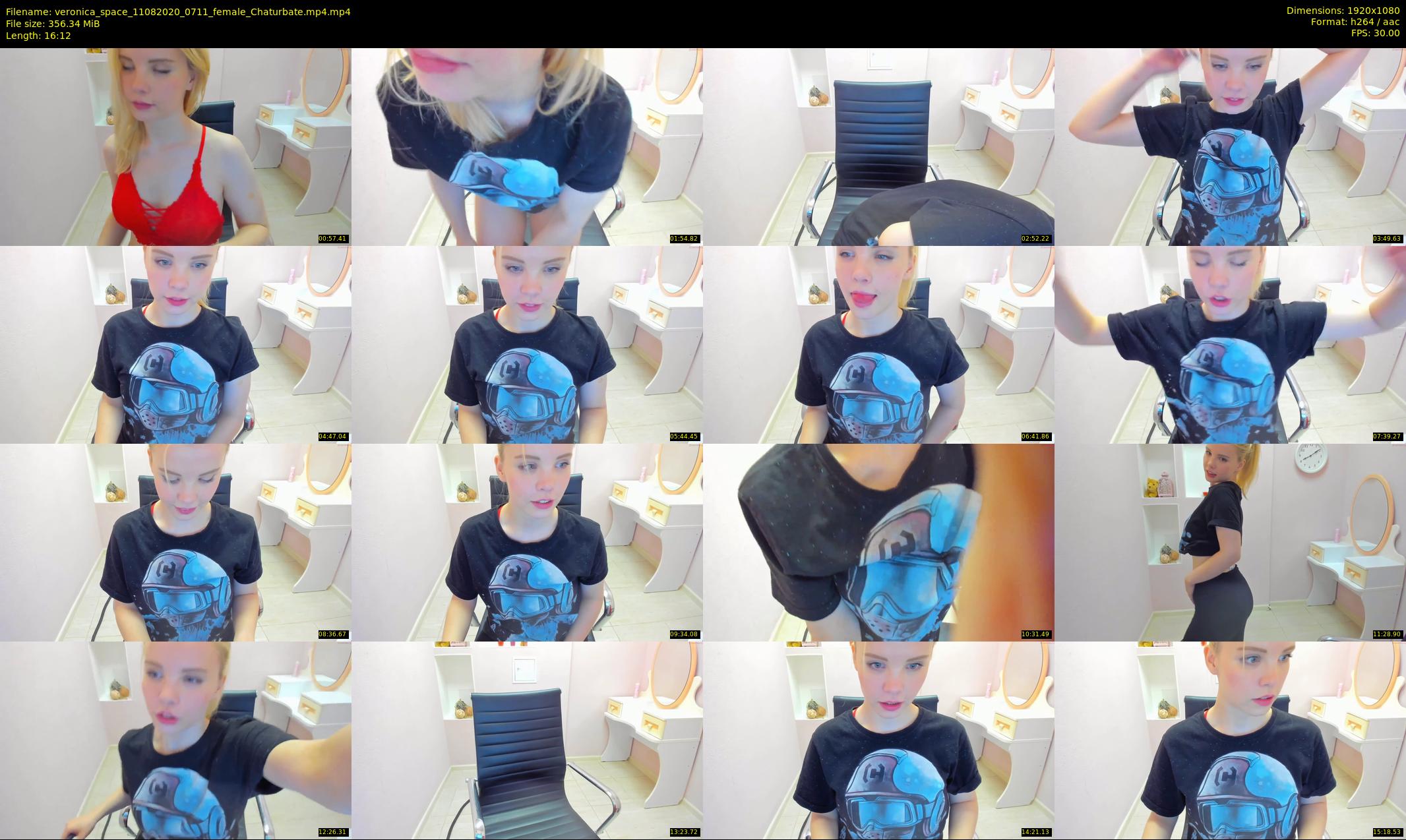 veronica_space — 17 minute Chaturbate female cam show recording, 1080p, Aug 11, 2020