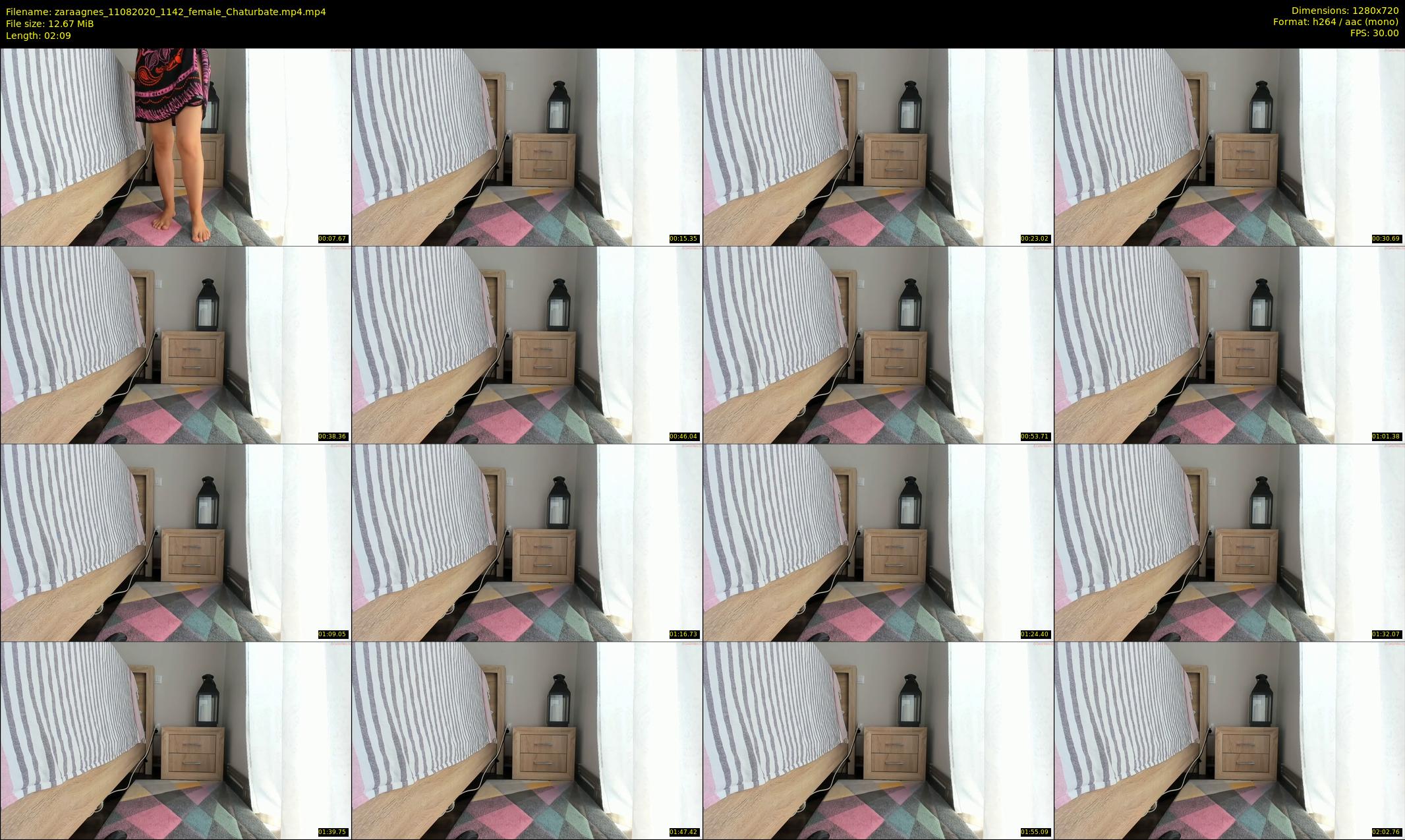 zaraagnes — 3 minute Chaturbate female cam show recording, 720p, Aug 11, 2020