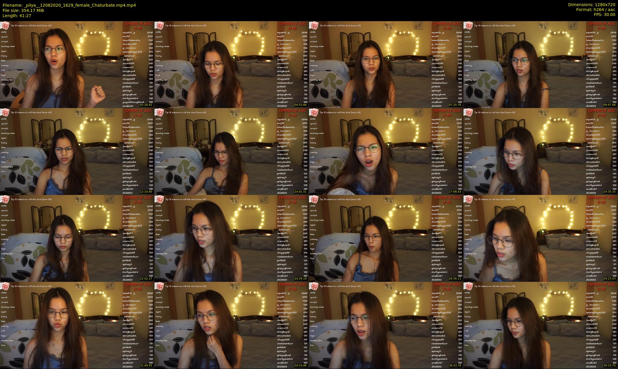 _pilya_ — 42 minute Chaturbate female cam show recording, 720p, Aug 12, 2020