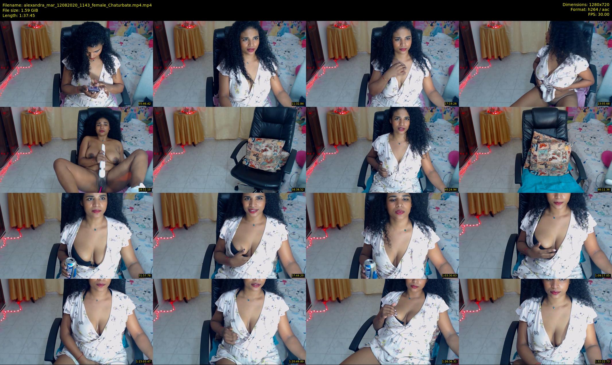 alexandra_mar — 98 minute Chaturbate female cam show recording, 720p, Aug 12, 2020