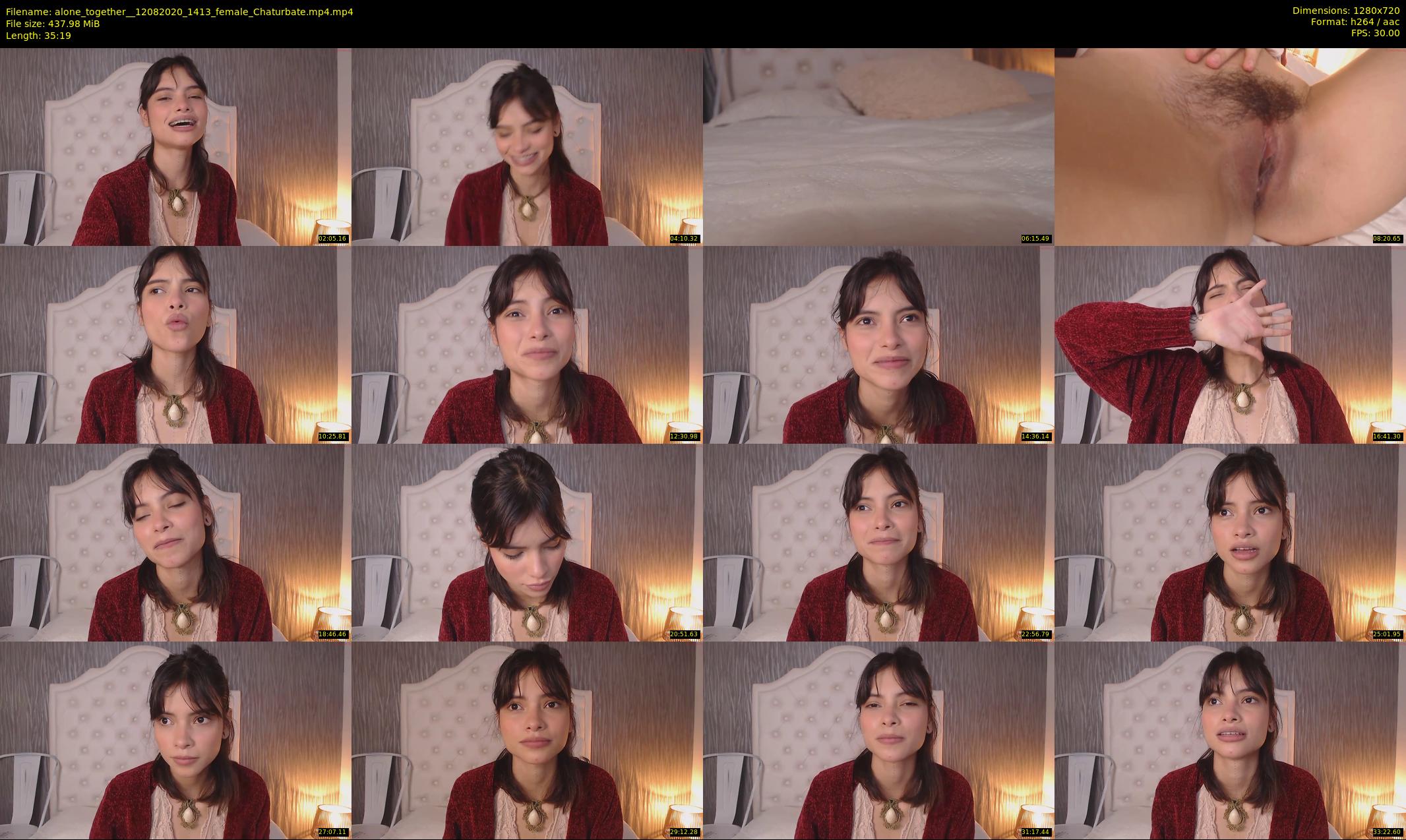 alone_together_ — 36 minute Chaturbate female cam show recording, 720p, Aug 12, 2020