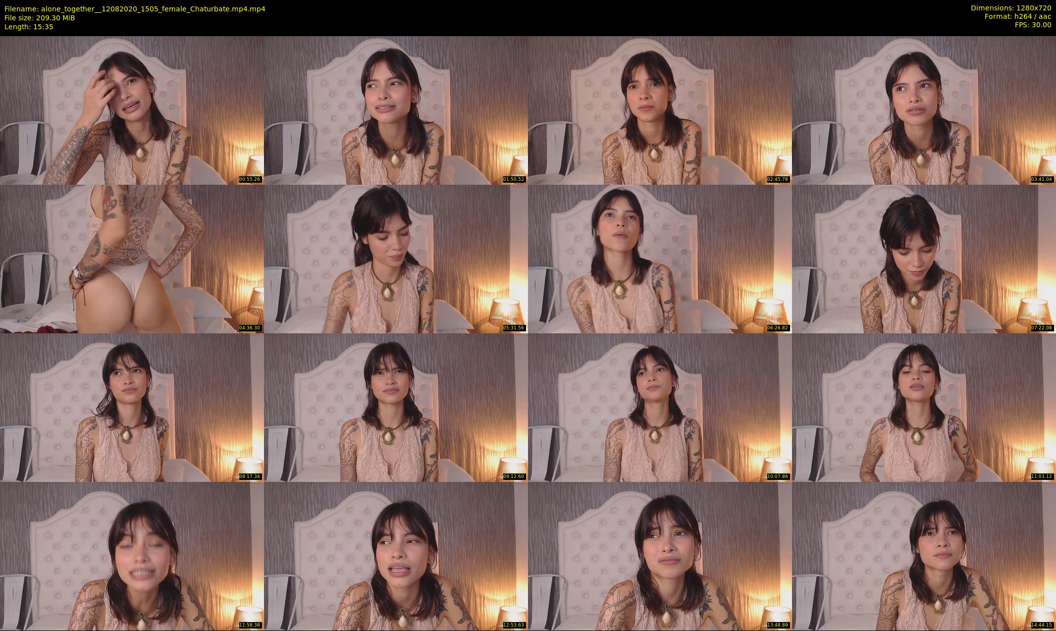 alone_together_ — 16 minute Chaturbate female cam show recording, 720p, Aug 12, 2020