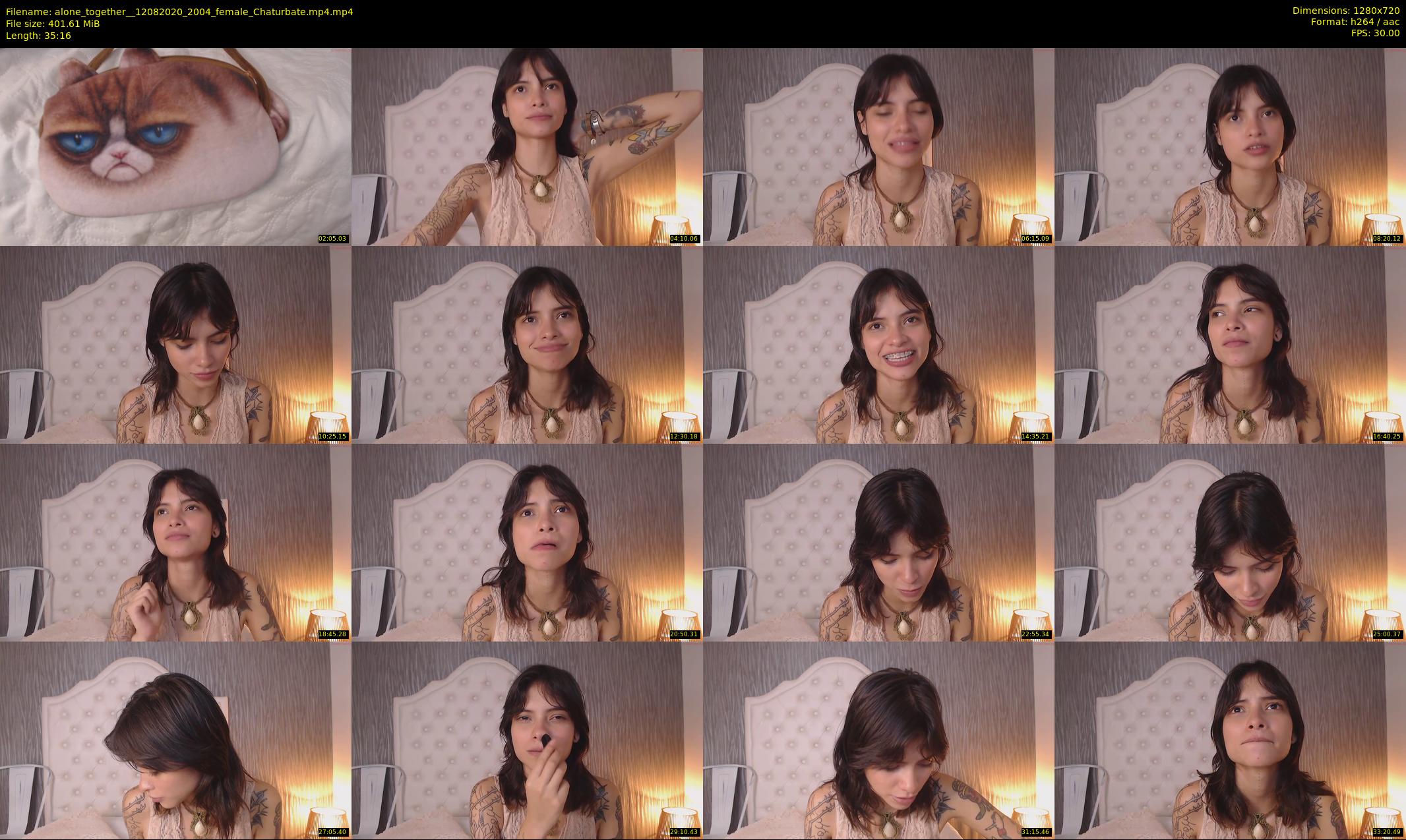 alone_together_ — 36 minute Chaturbate female cam show recording, 720p, Aug 12, 2020