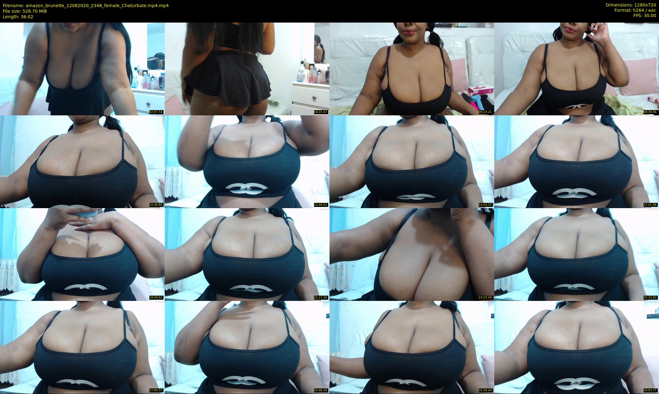 amazon_brunette — 37 minute Chaturbate female cam show recording, 720p, Aug 12, 2020