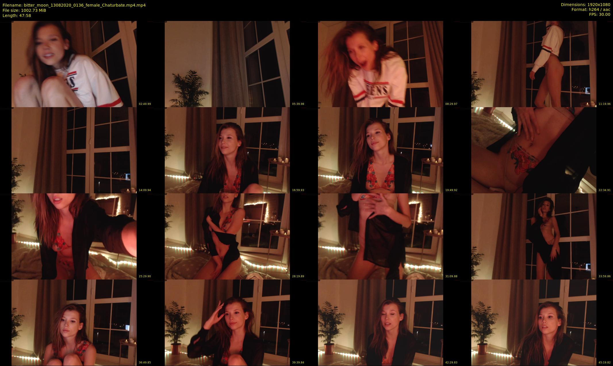 bitter_moon — 48 minute Chaturbate female cam show recording, 1080p, Aug 13, 2020