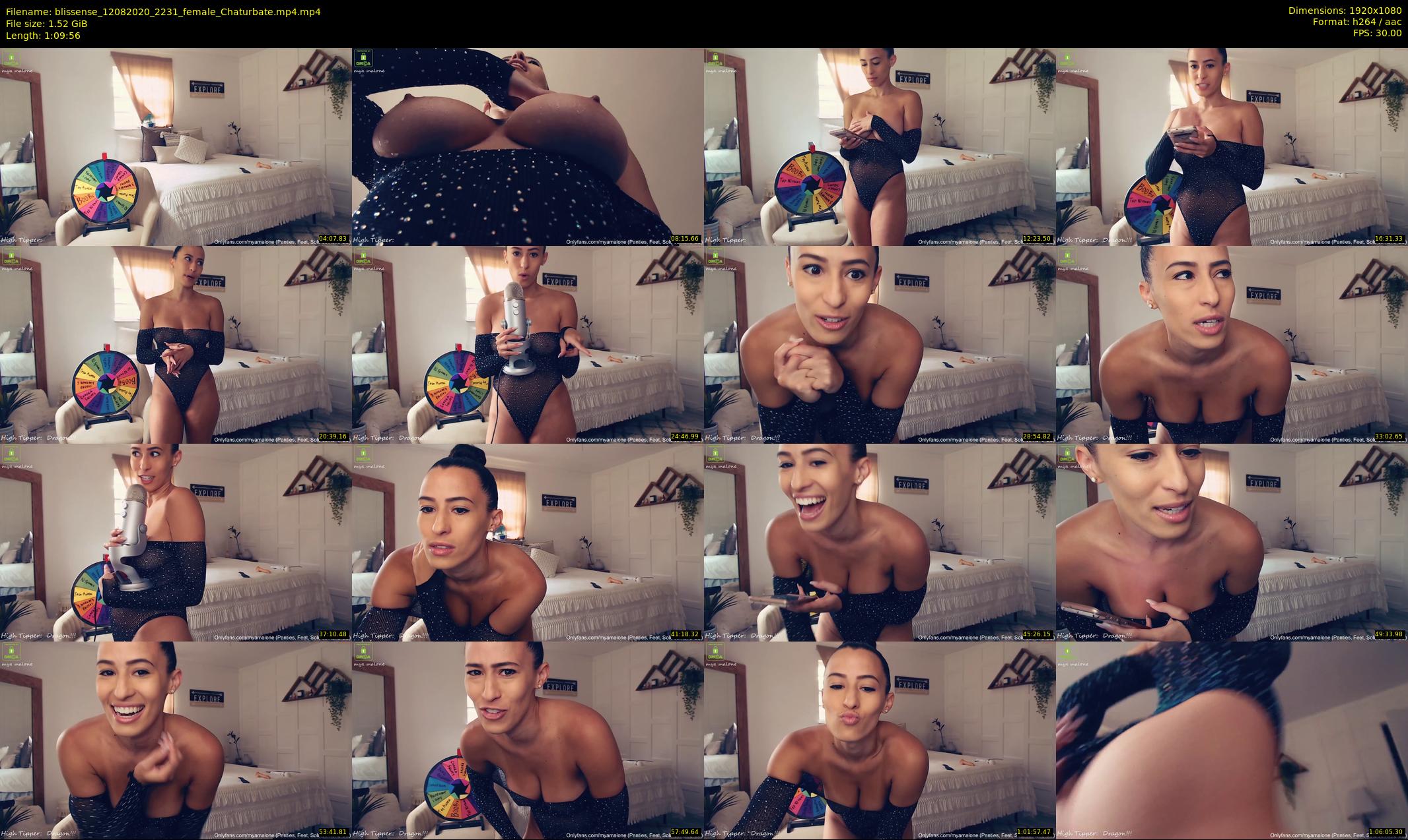 blissense — 70 minute Chaturbate female cam show recording, 1080p, Aug 12, 2020