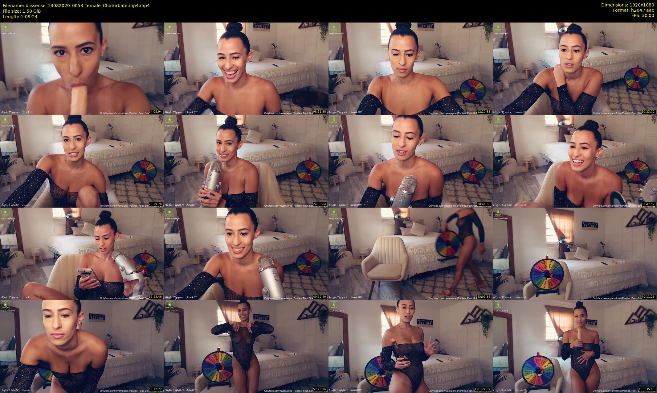 blissense — 70 minute Chaturbate female cam show recording, 1080p, Aug 13, 2020