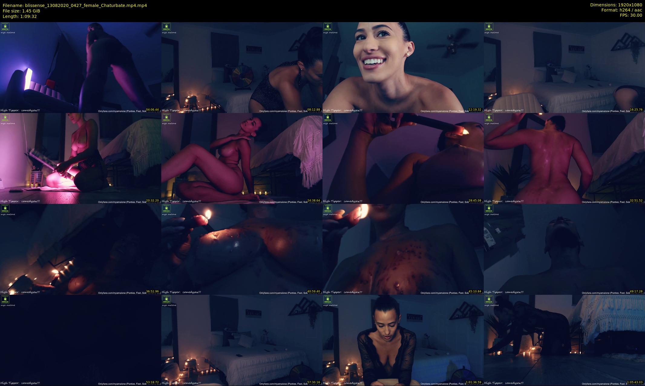 blissense — 70 minute Chaturbate female cam show recording, 1080p, Aug 13, 2020