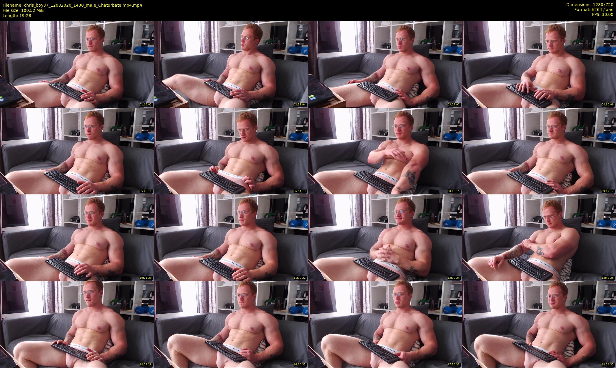 chris_boy37 — 20 minute Chaturbate male cam show recording, 720p, Aug 12, 2020