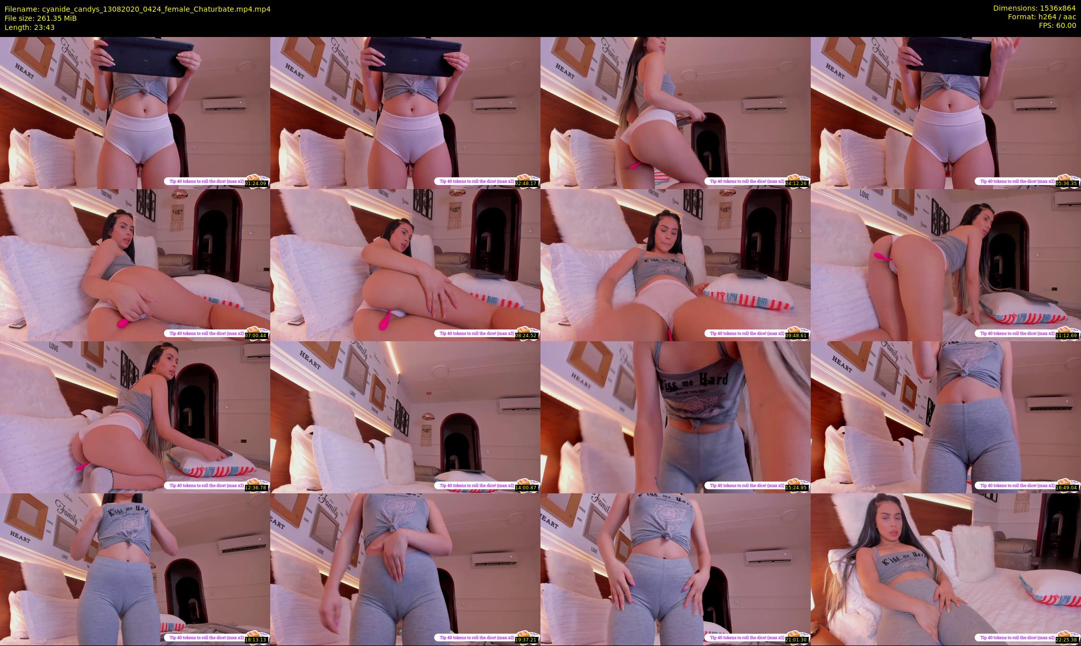 cyanide_candys — 24 minute Chaturbate female cam show recording, 720p, Aug 13, 2020