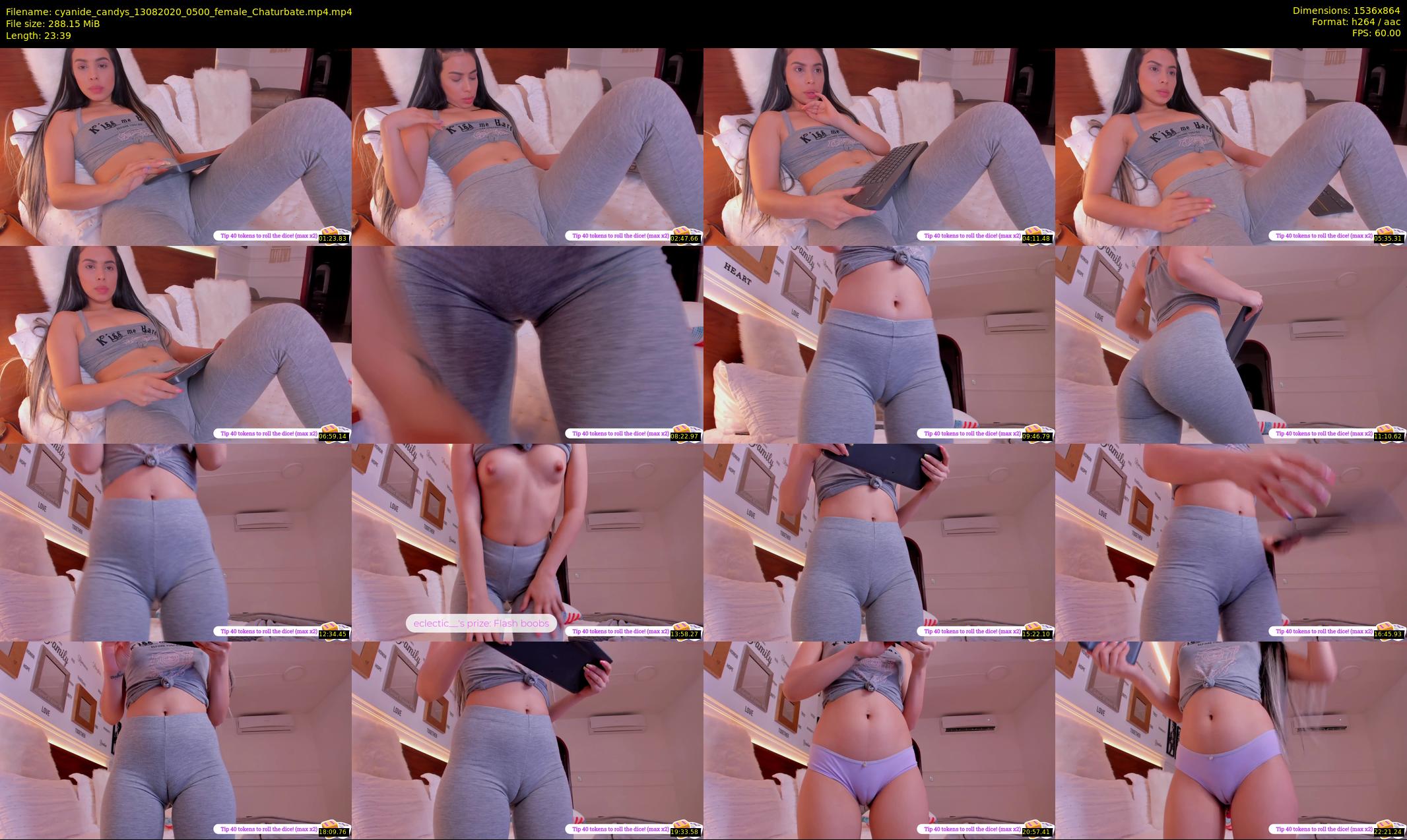 cyanide_candys — 24 minute Chaturbate female cam show recording, 720p, Aug 13, 2020