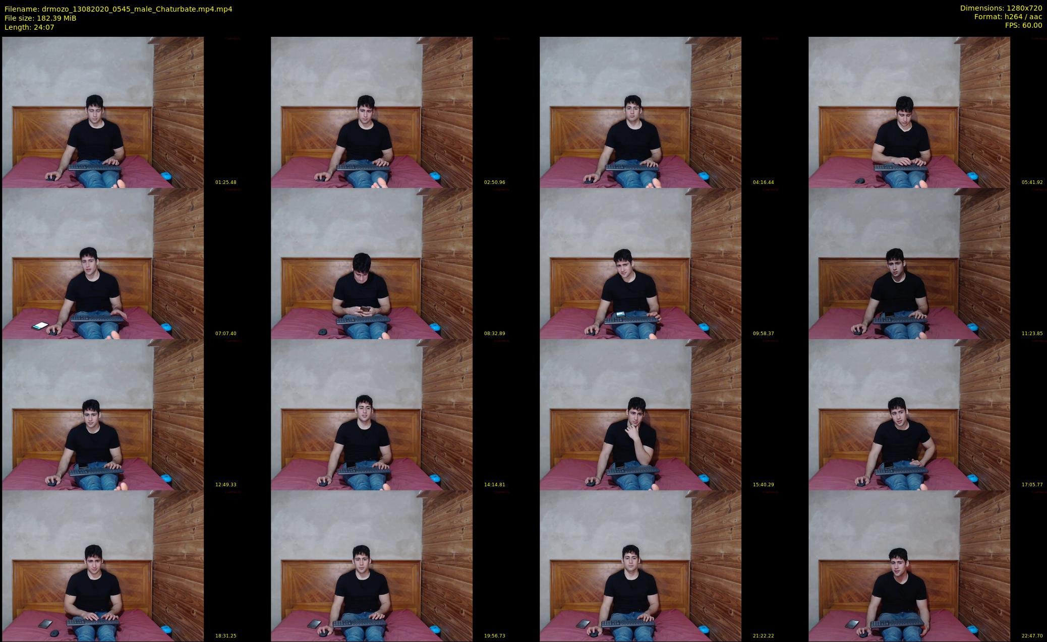 drmozo — 25 minute Chaturbate male cam show recording, 720p, Aug 13, 2020
