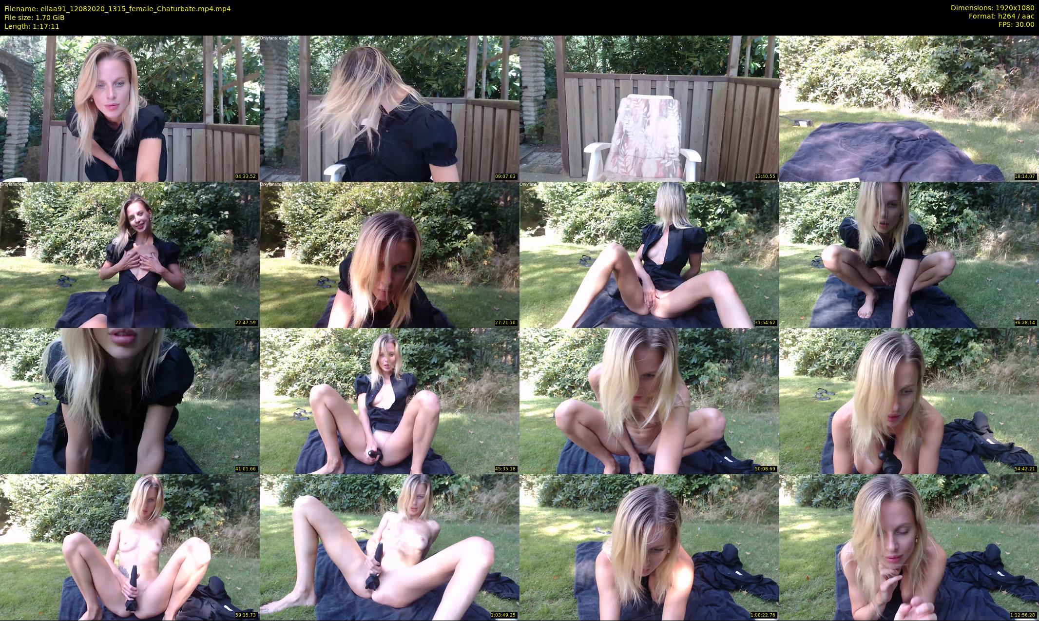 ellaa91 — 78 minute Chaturbate female cam show recording, 1080p, Aug 12, 2020