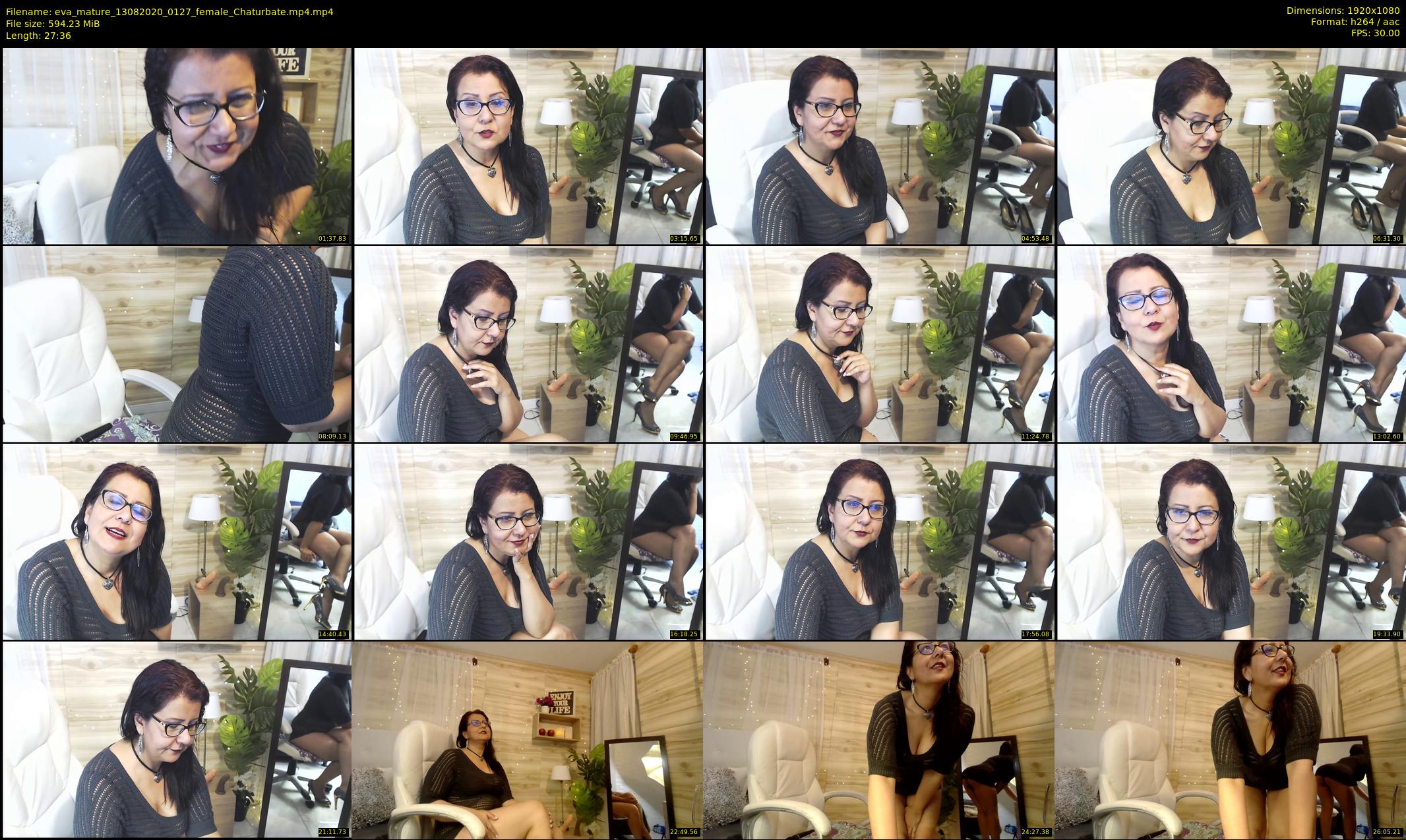 eva_mature — 28 minute Chaturbate female cam show recording, 1080p, Aug 13, 2020