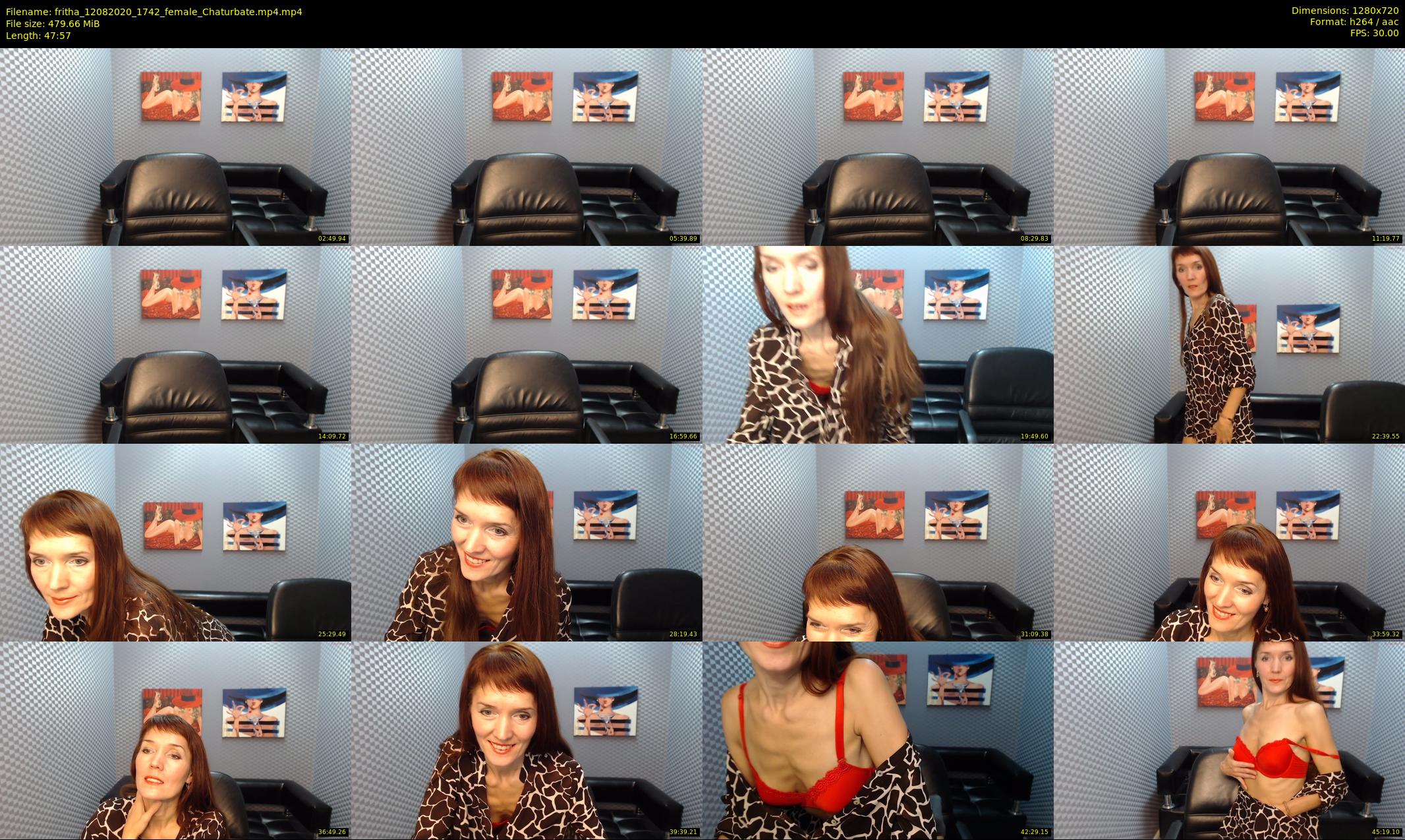 fritha — 48 minute Chaturbate female cam show recording, 720p, Aug 12, 2020