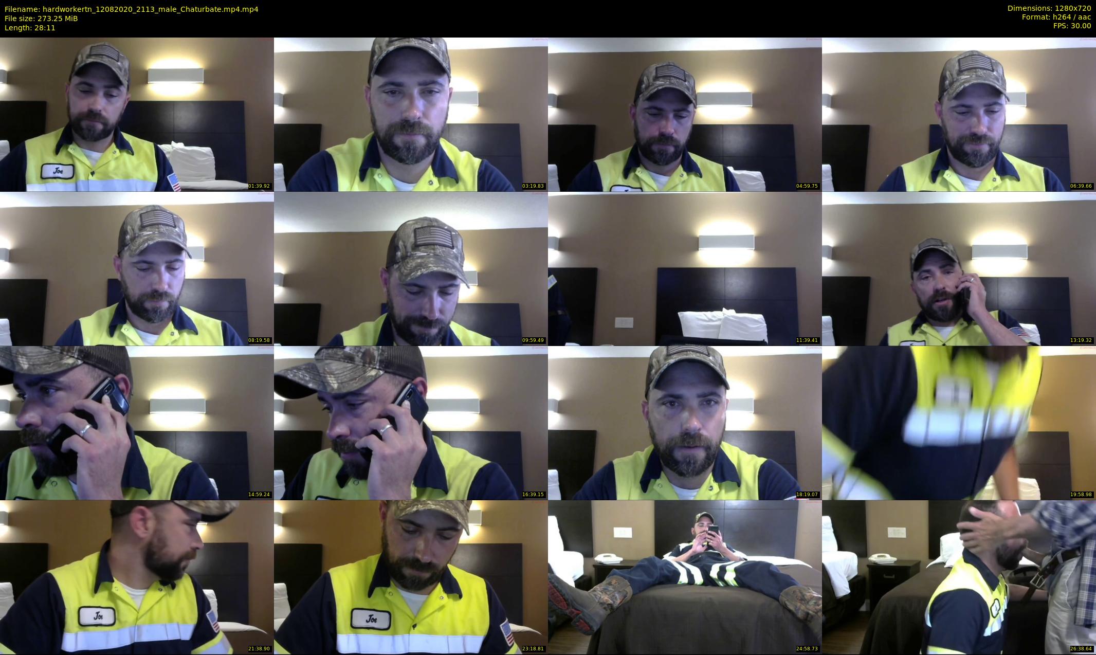 hardworkertn — 29 minute Chaturbate male cam show recording, 720p, Aug 12, 2020