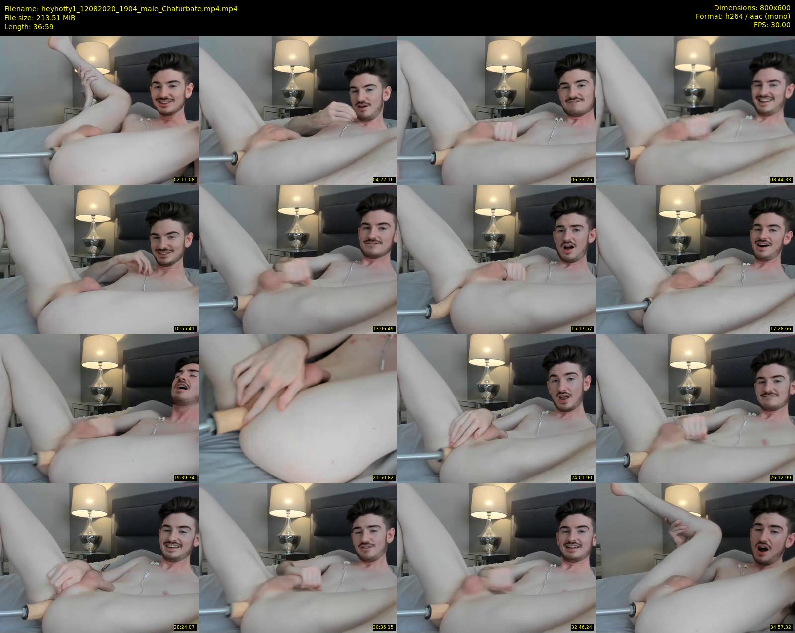 heyhotty1 — 37 minute Chaturbate male cam show recording, 480p, Aug 12, 2020