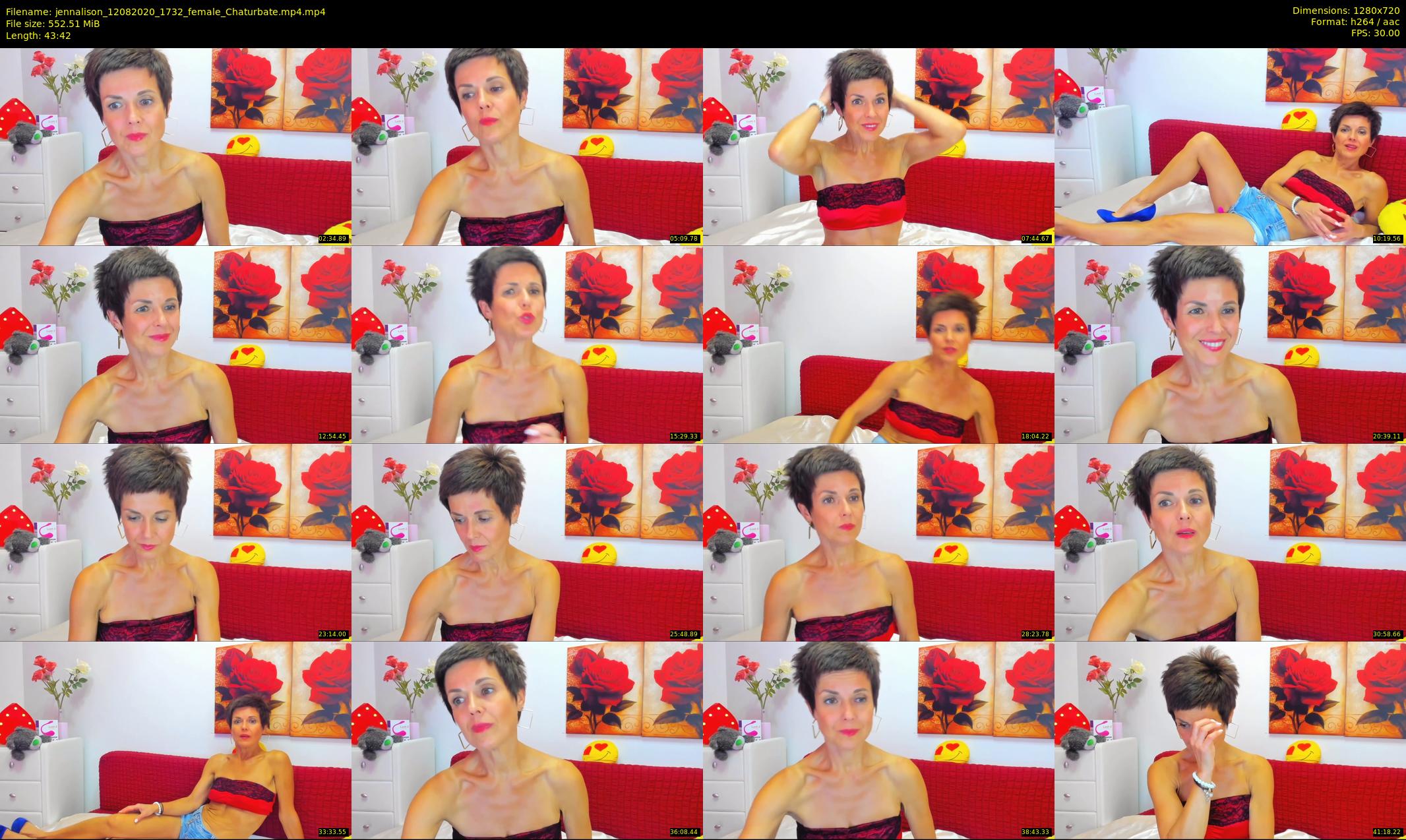 jennalison — 44 minute Chaturbate female cam show recording, 720p, Aug 12, 2020