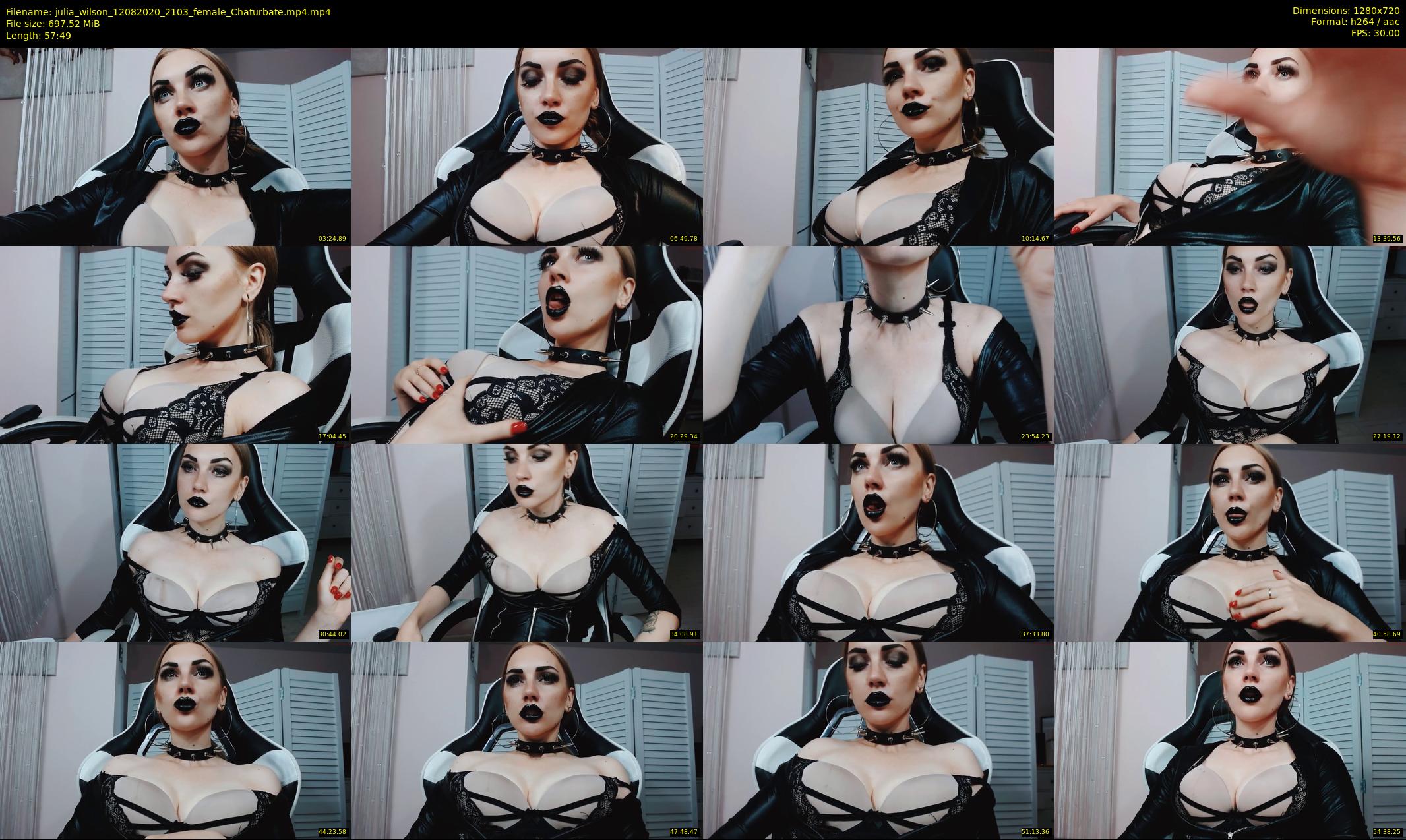 julia_wilson — 58 minute Chaturbate female cam show recording, 720p, Aug 12, 2020