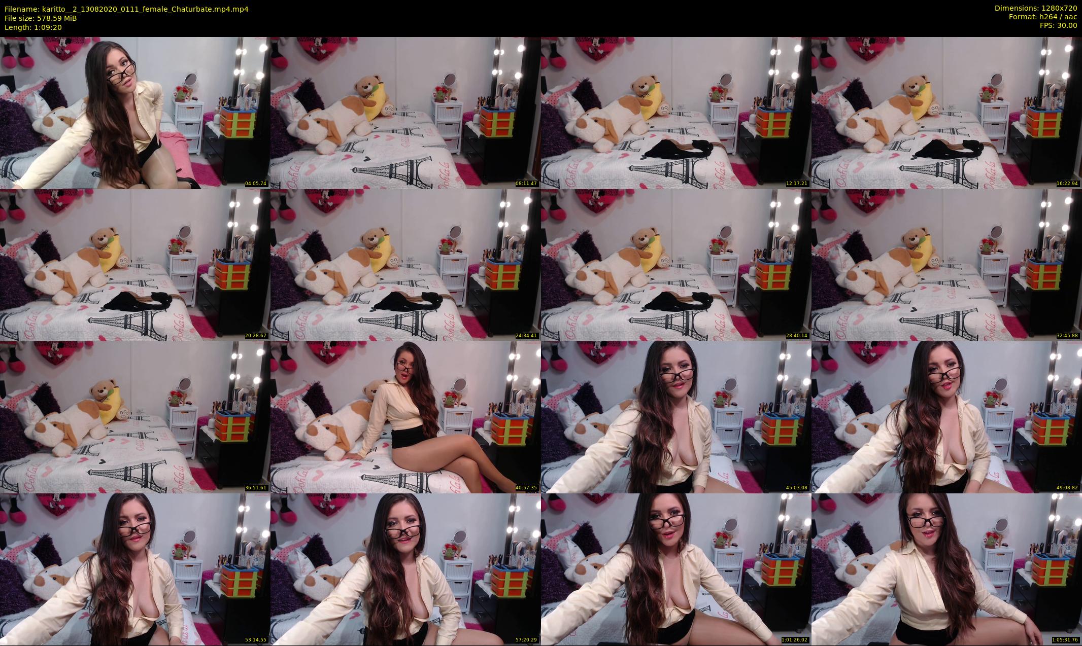 karitto__2 — 70 minute Chaturbate female cam show recording, 720p, Aug 13, 2020