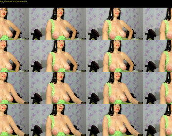 karolinecher — 5 minute Chaturbate female cam show recording, 1080p, Aug 12, 2020
