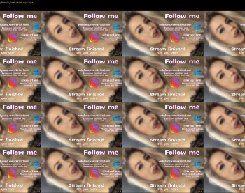 krissone — 9 minute Chaturbate female cam show recording, 720p, Aug 12, 2020