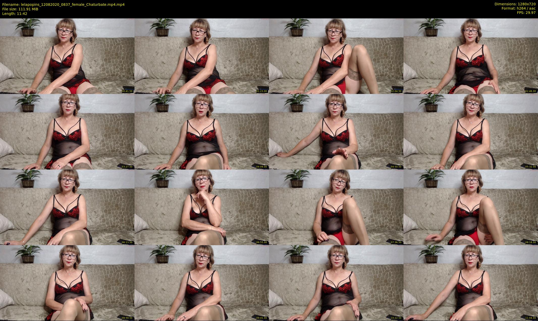 lelapopins — 12 minute Chaturbate female cam show recording, 720p, Aug 12, 2020
