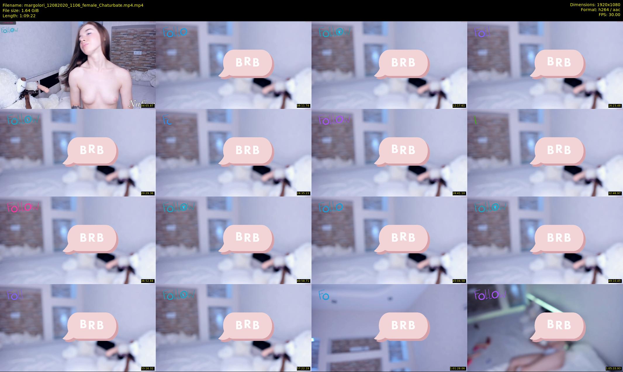 margolori — 70 minute Chaturbate couple cam show recording, 1080p, Aug 12, 2020