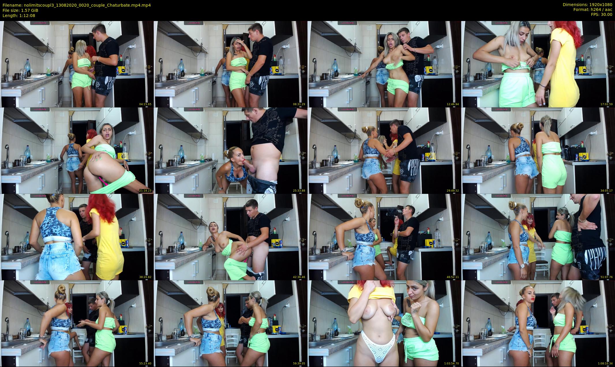 nolimitscoupl3 — 73 minute Chaturbate couple cam show recording, 1080p, Aug 13, 2020