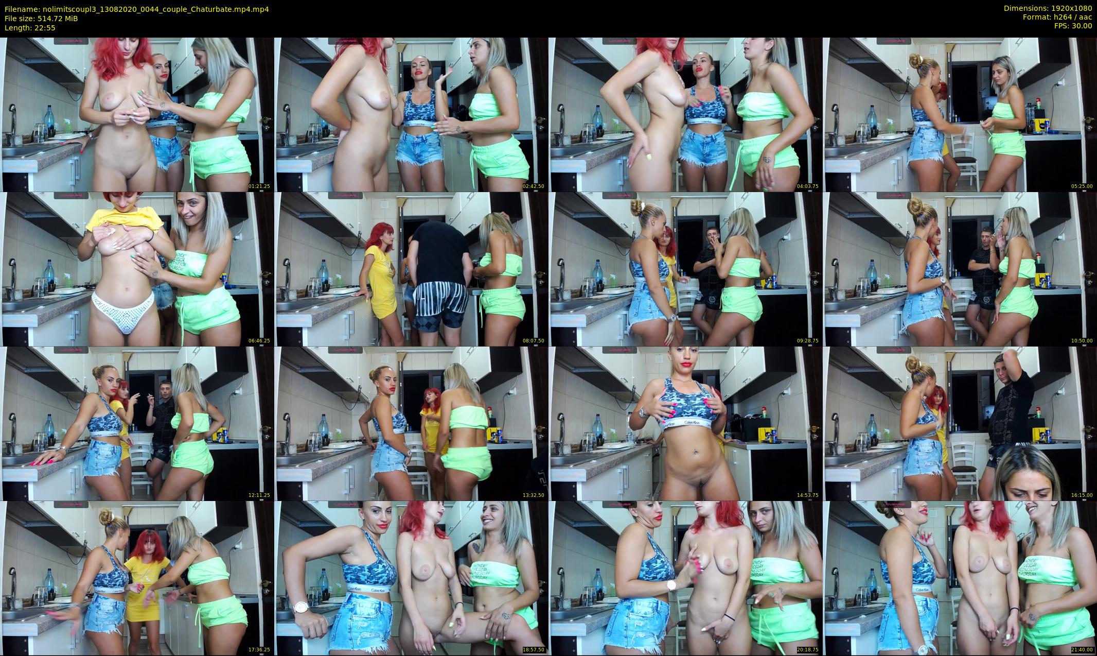 nolimitscoupl3 — 23 minute Chaturbate couple cam show recording, 1080p, Aug 13, 2020