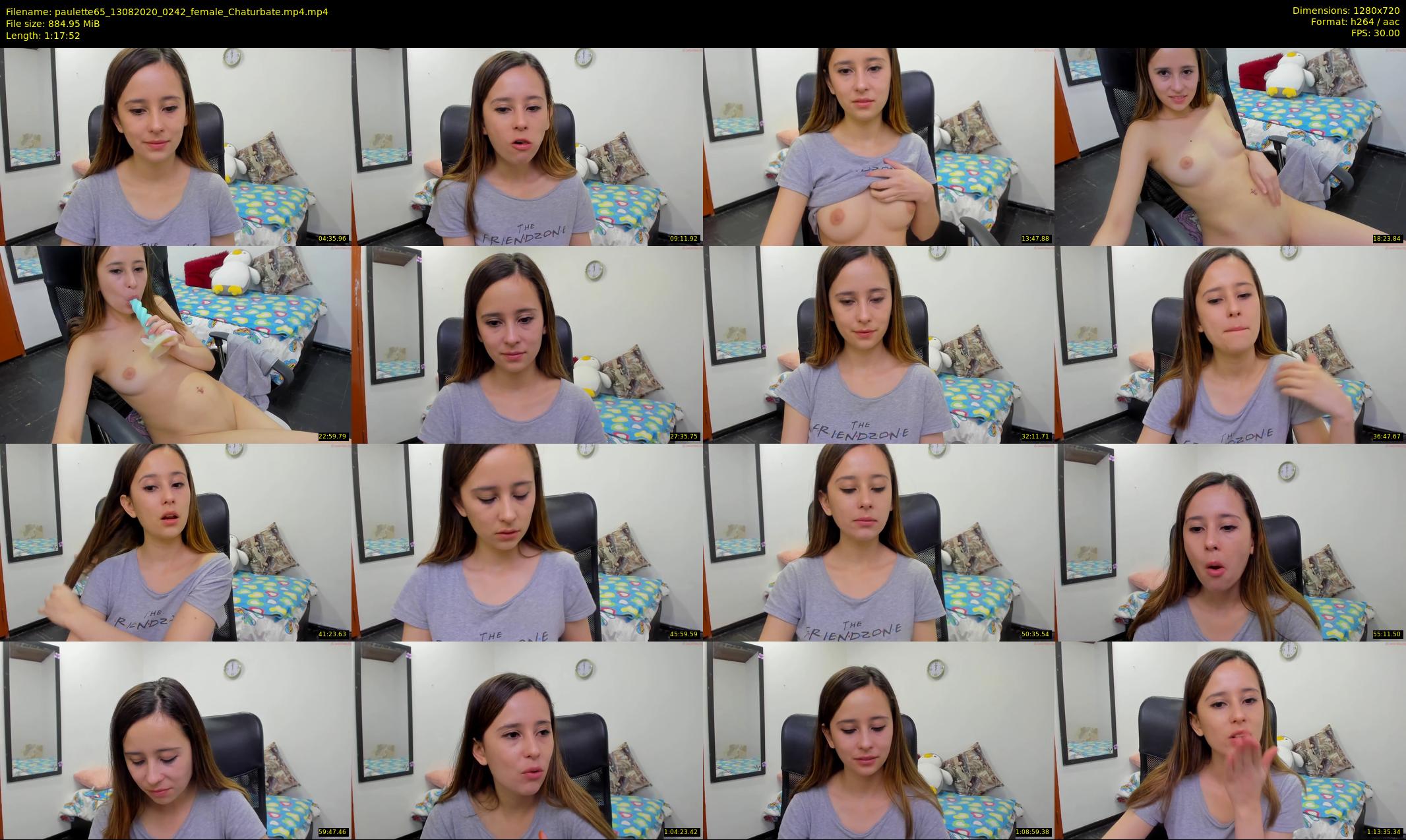 paulette65 — 78 minute Chaturbate female cam show recording, 720p, Aug 13, 2020