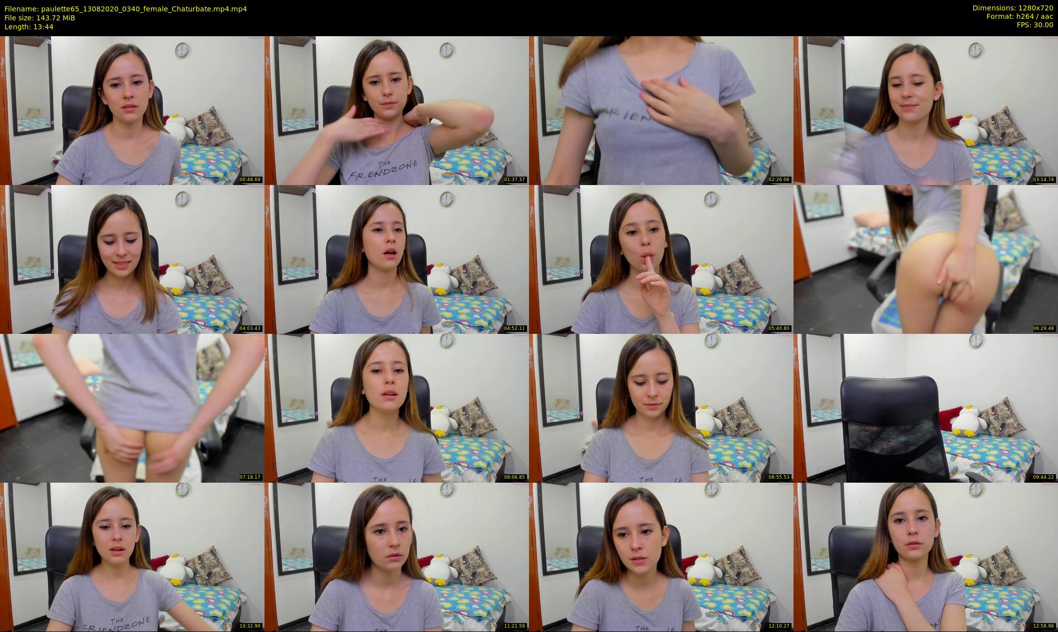 paulette65 — 14 minute Chaturbate female cam show recording, 720p, Aug 13, 2020